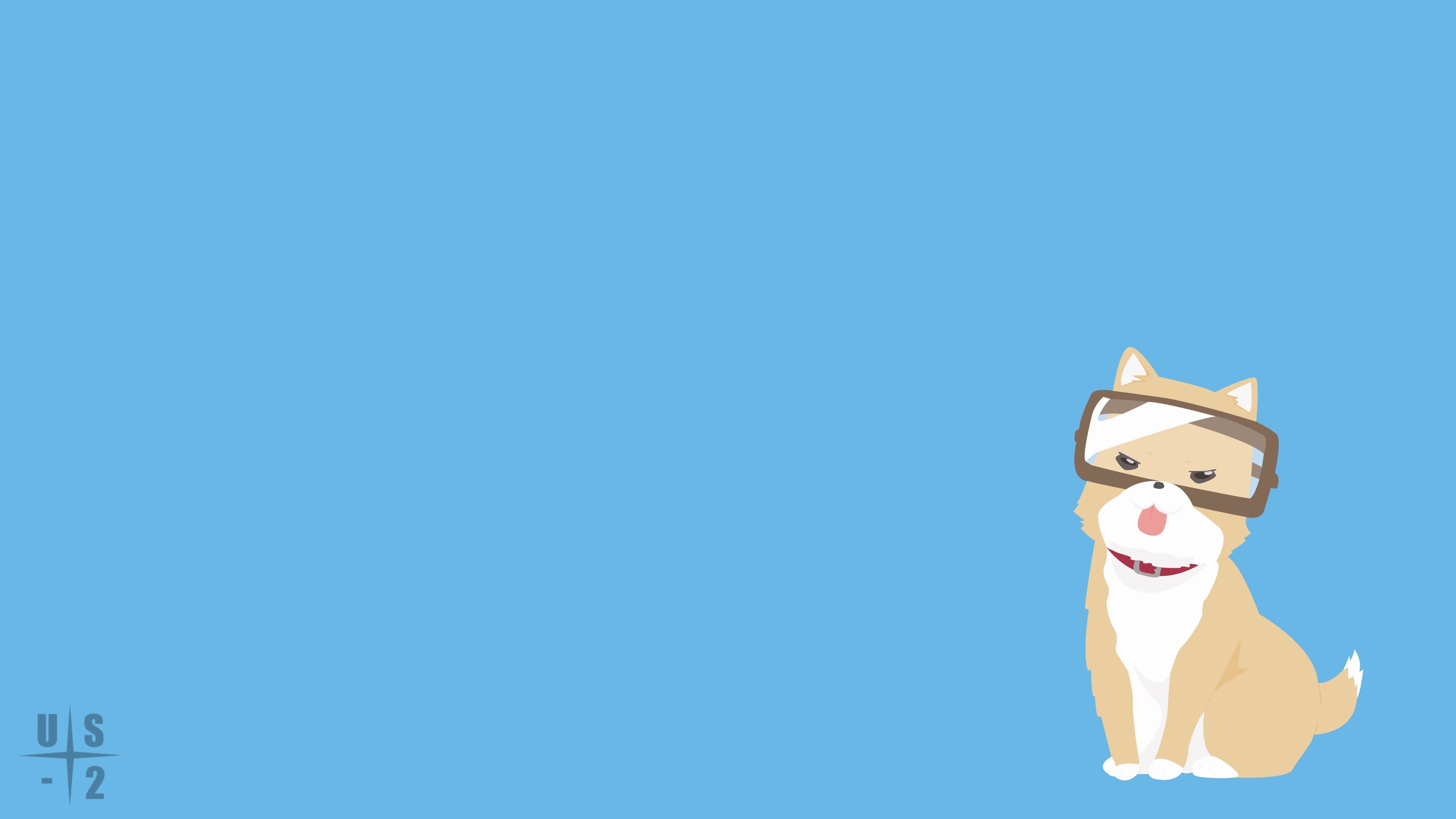 Taromaru from Gakkou Gurashi illustration HD Wallpaper