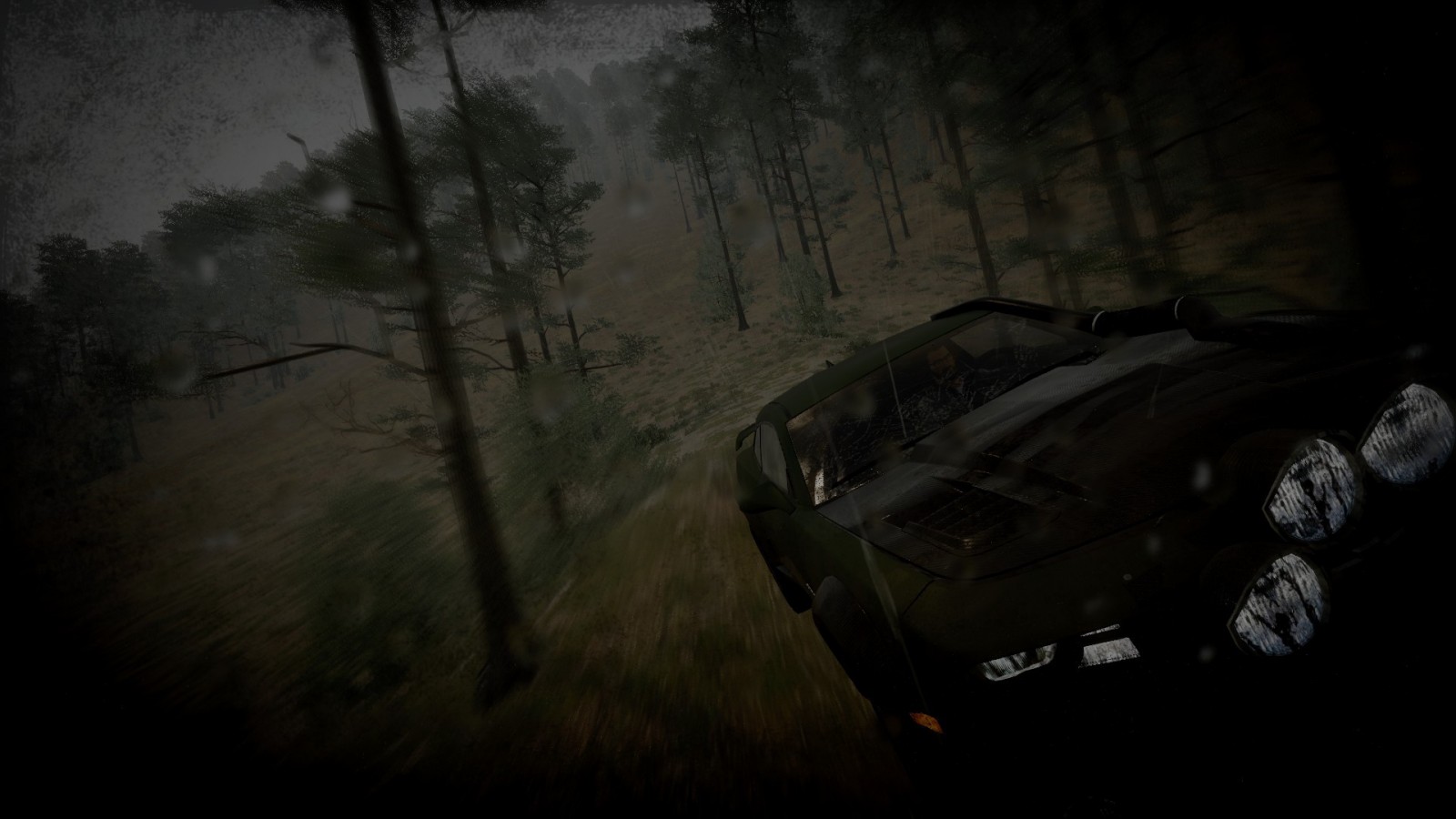 Chevrolet from The Crew Wild Run at midnight HD Wallpaper