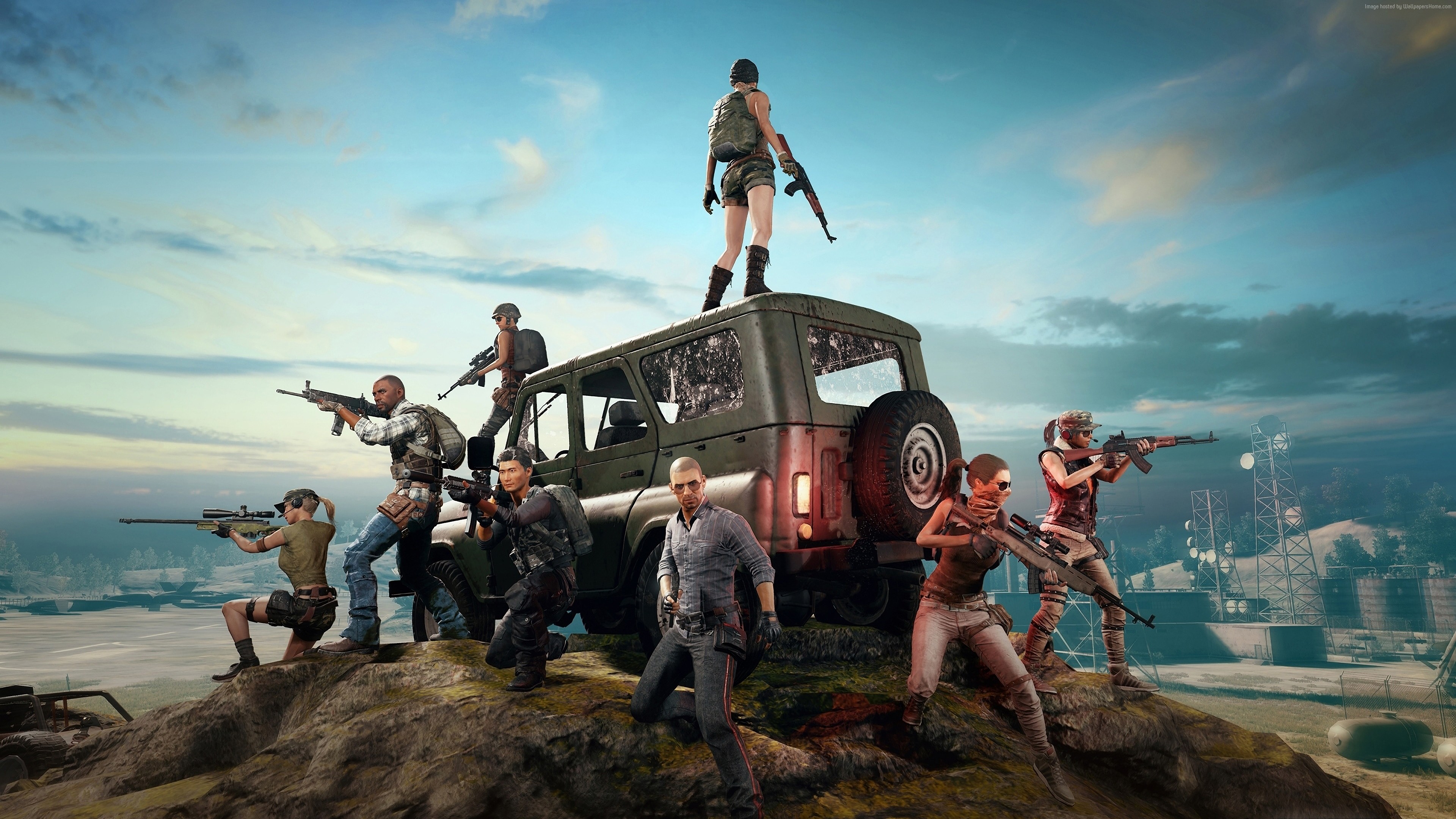 PlayerUnknowns Battlegrounds 4K Poster HD Wallpaper