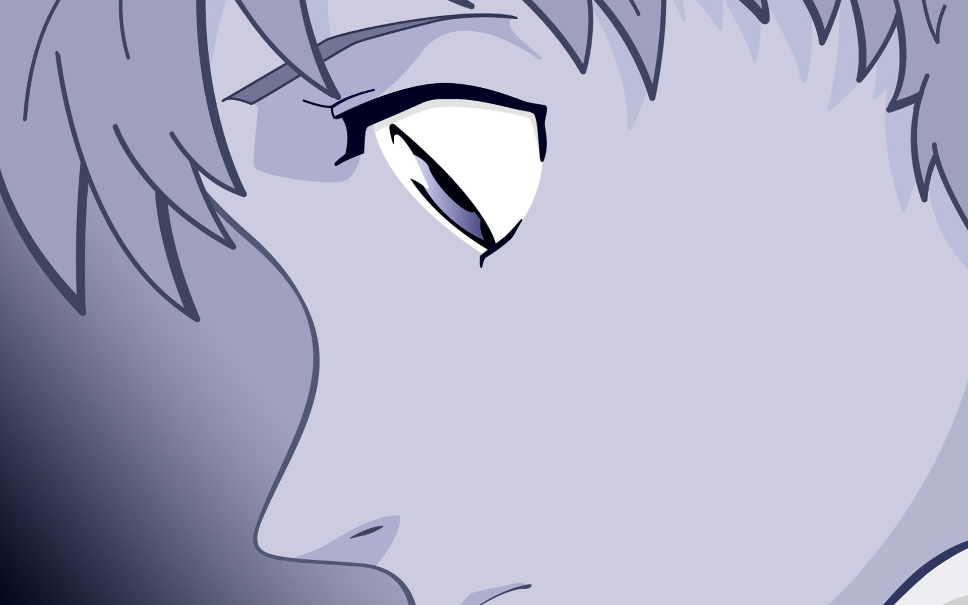 Close-up of Rei Ayanami from Neon Genesis Evangelion HD Wallpaper