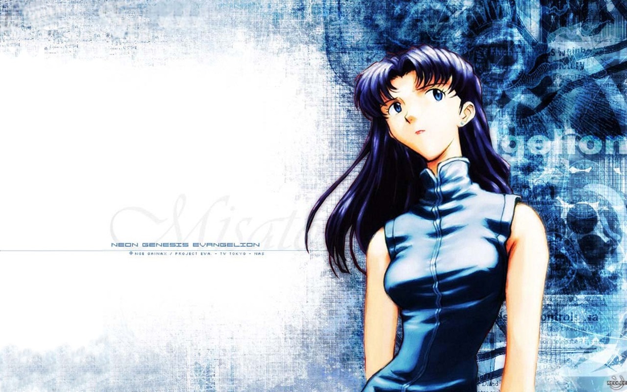 Misato Katsuragi from Neon Genesis Evangelion HD Wallpaper