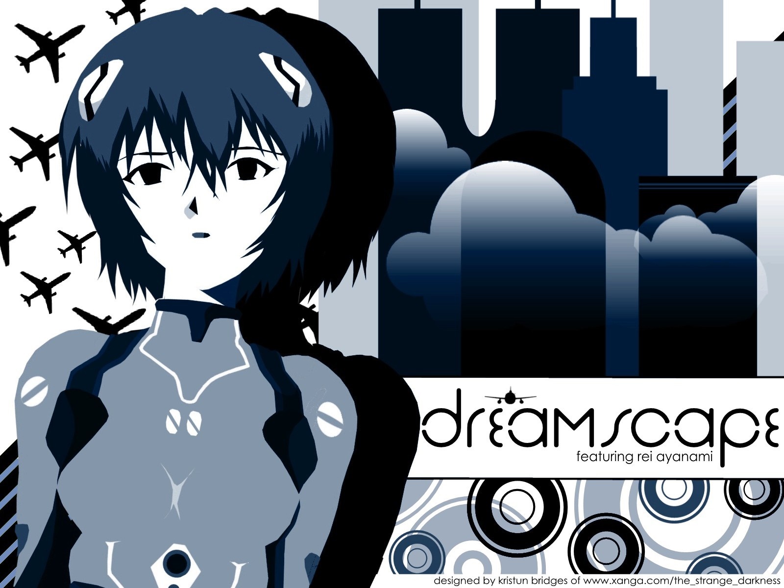 Rei Ayanami from Neon Genesis Evangelion HD Wallpaper