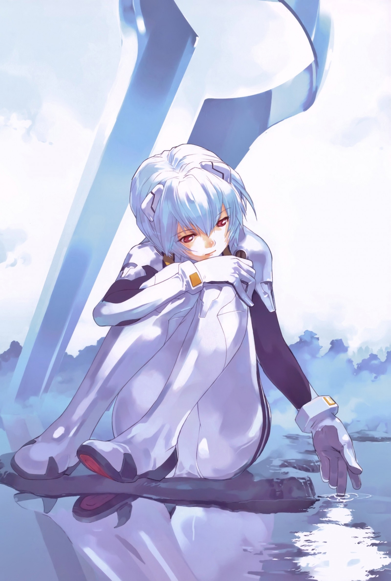 Rei Ayanami from Neon Genesis Evangelion HD Wallpaper