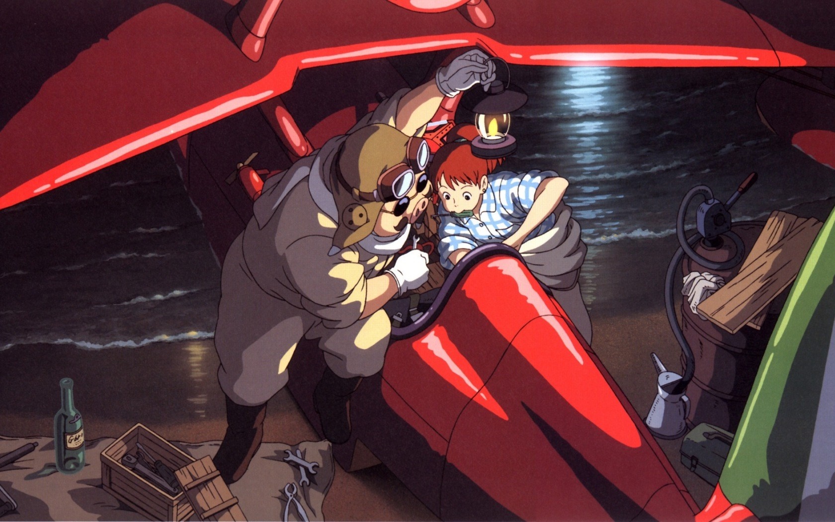 Porco Rosso screenshot HD Wallpaper