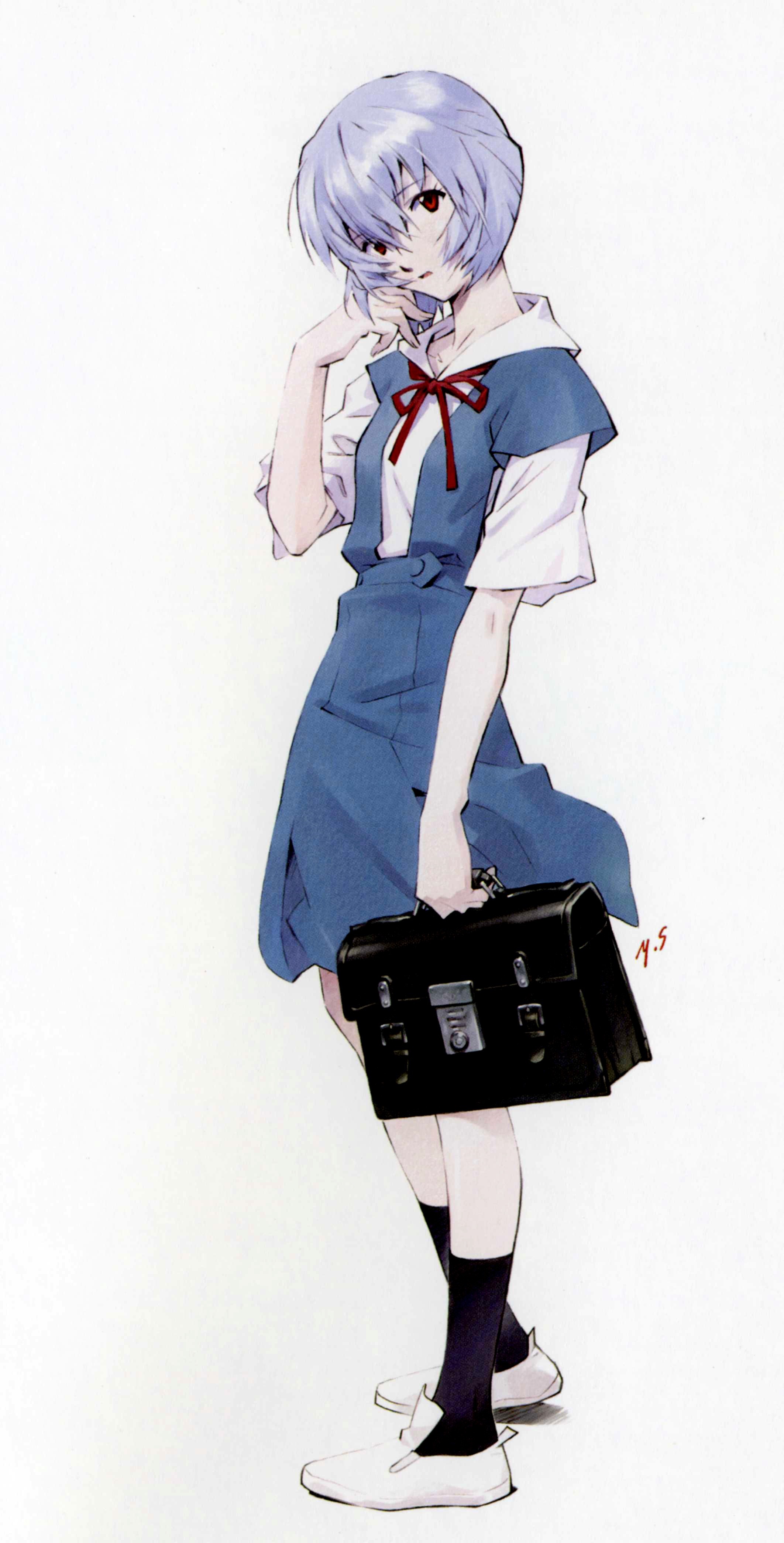 Rei Ayanami from Neon Genesis Evangelion HD Wallpaper