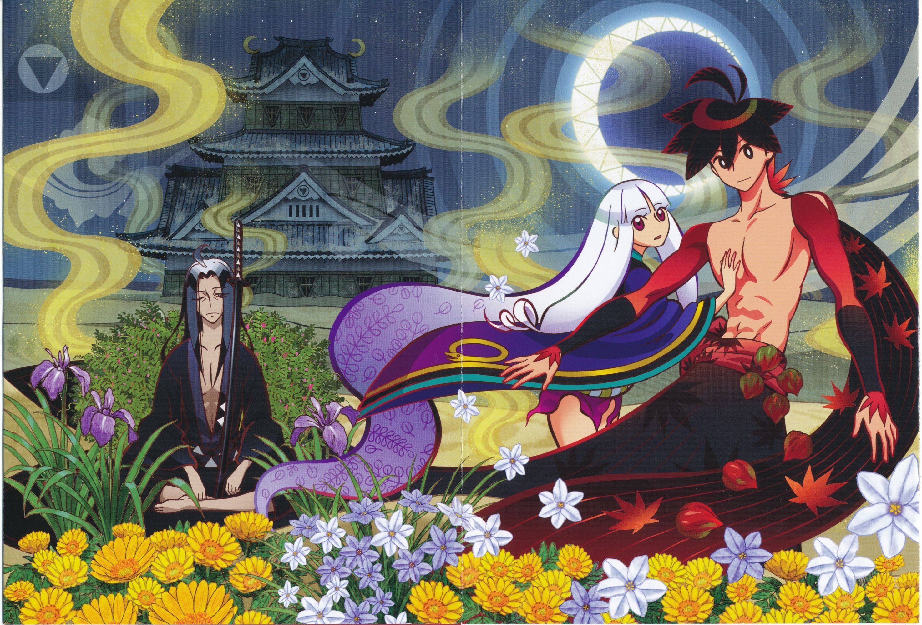Shichika Yasuri and Togame from Katanagatari HD Wallpaper