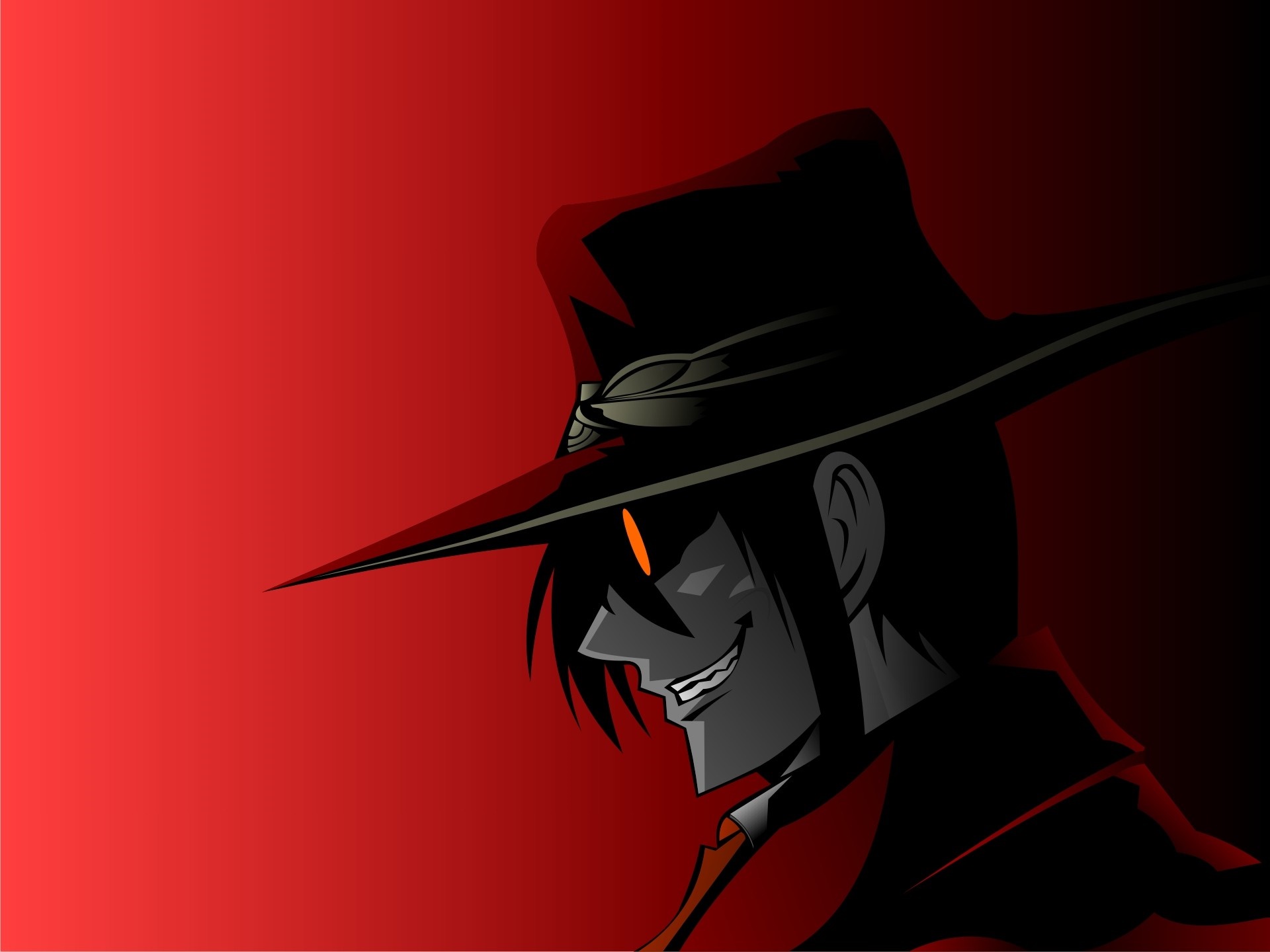 Alucard from Hellsing illustration HD Wallpaper