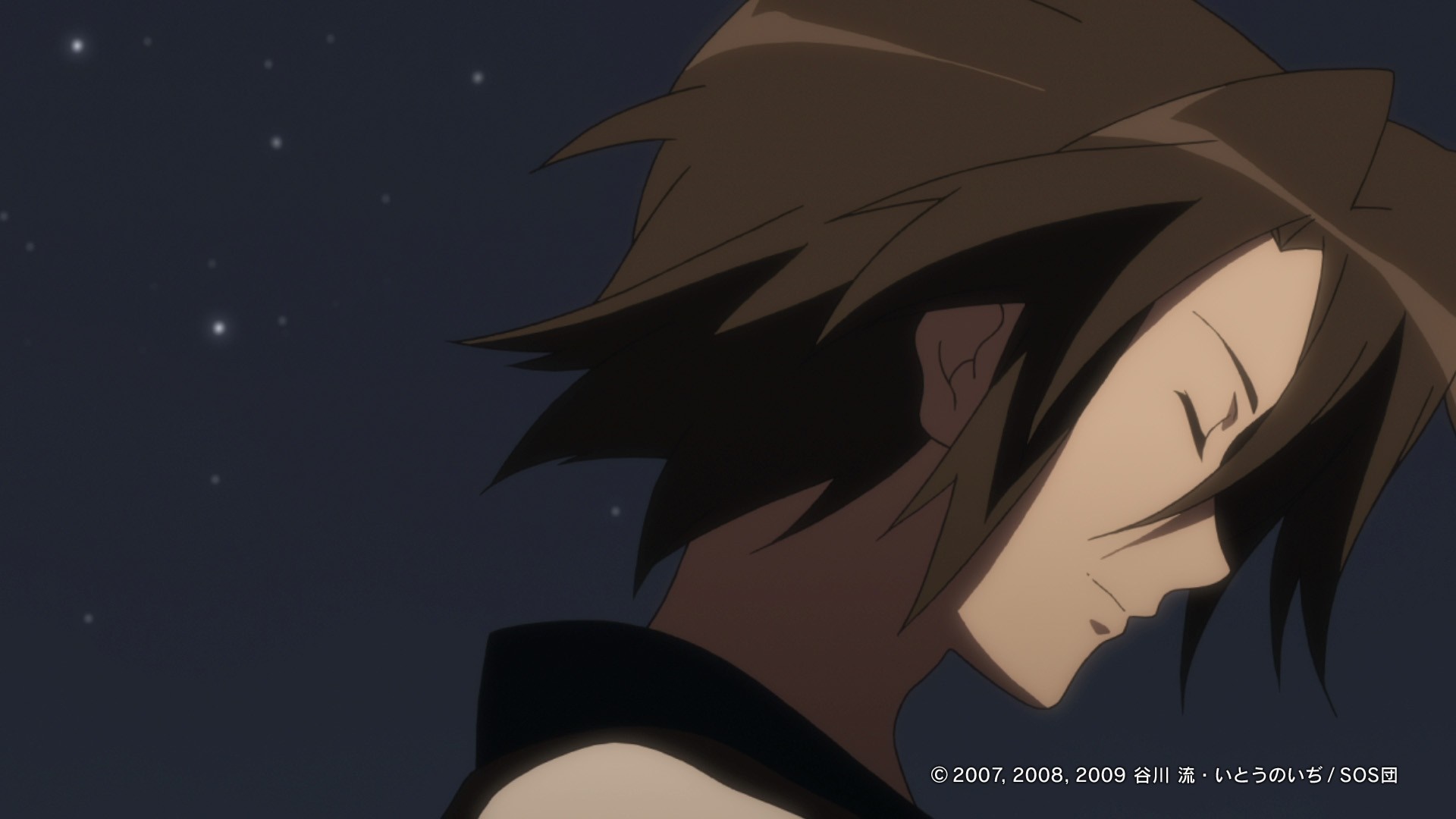 Kyon from The Melancholy of Haruhi Suzumiya HD Wallpaper