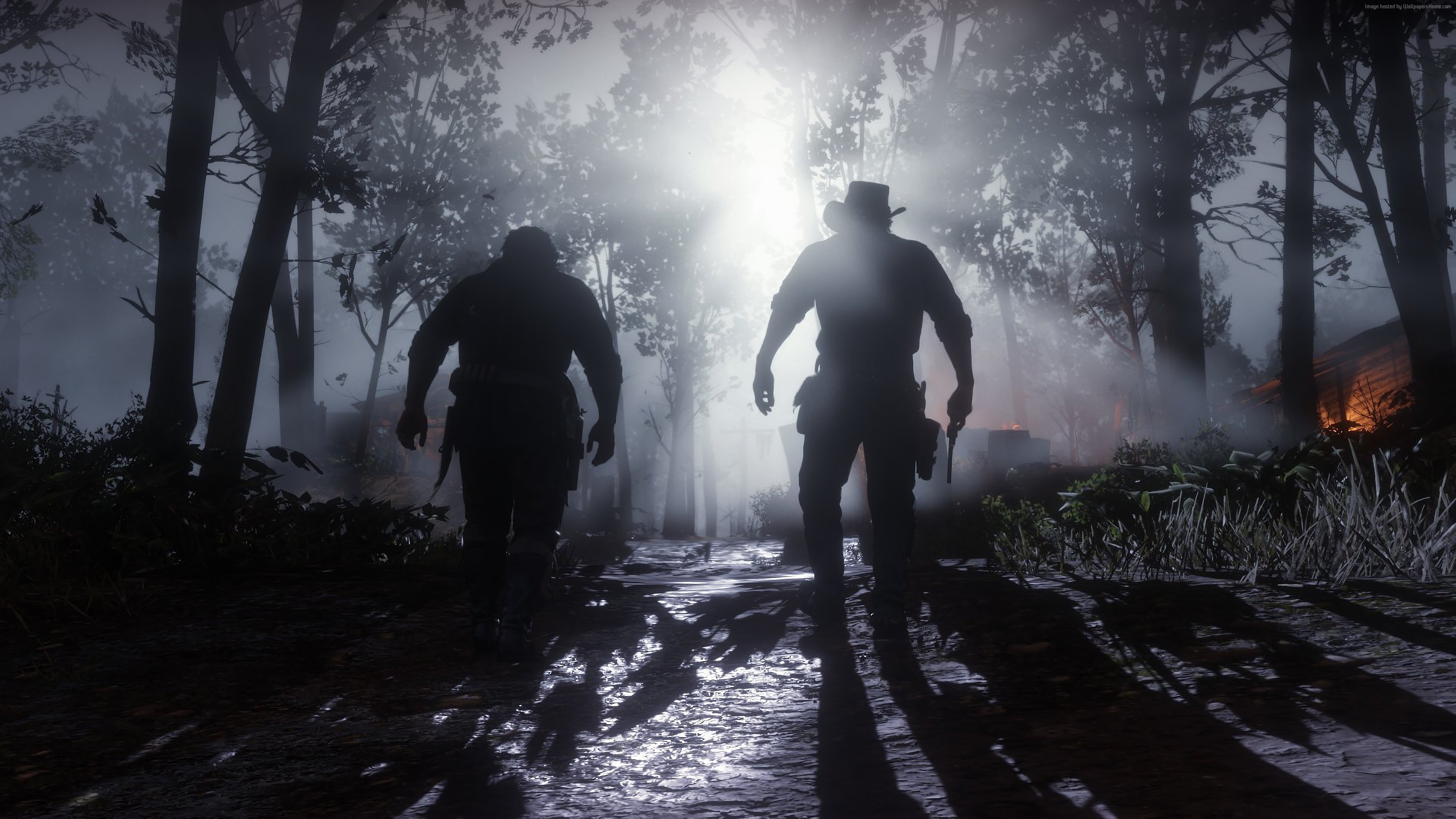 4K screenshot of Red Dead Redemption 2 HD Wallpaper