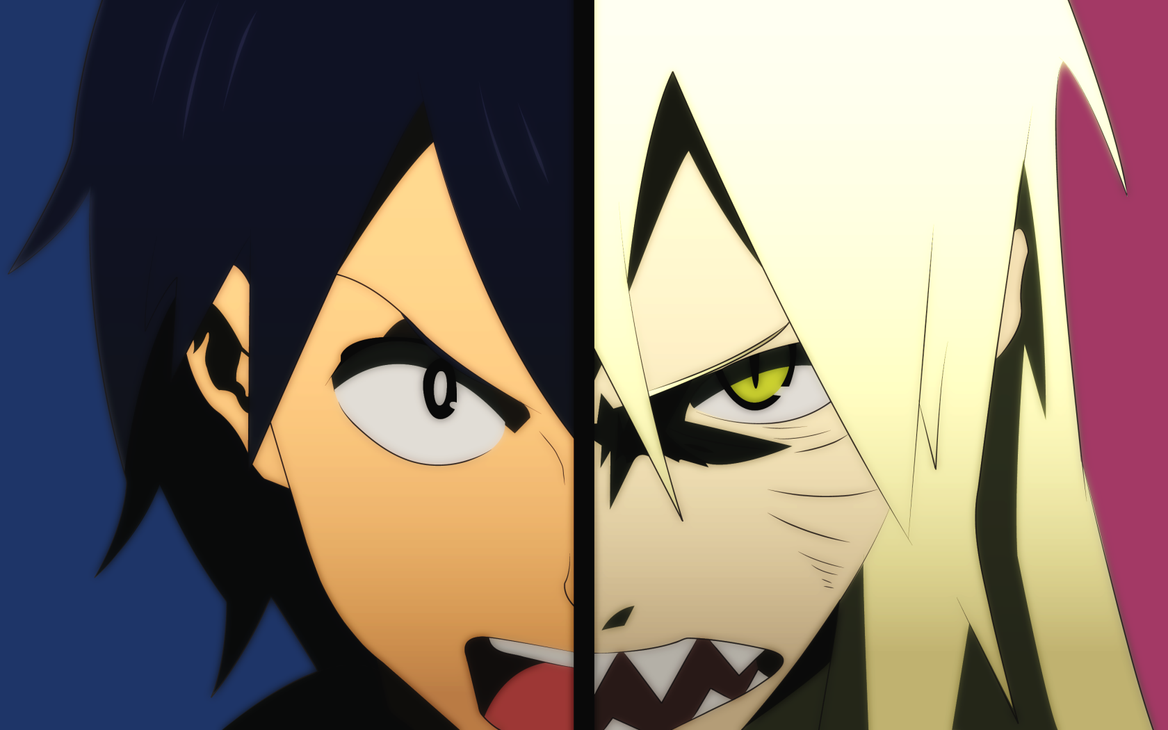 Kamina and Viral from Tengen Toppa Gurren Lagann HD Wallpaper