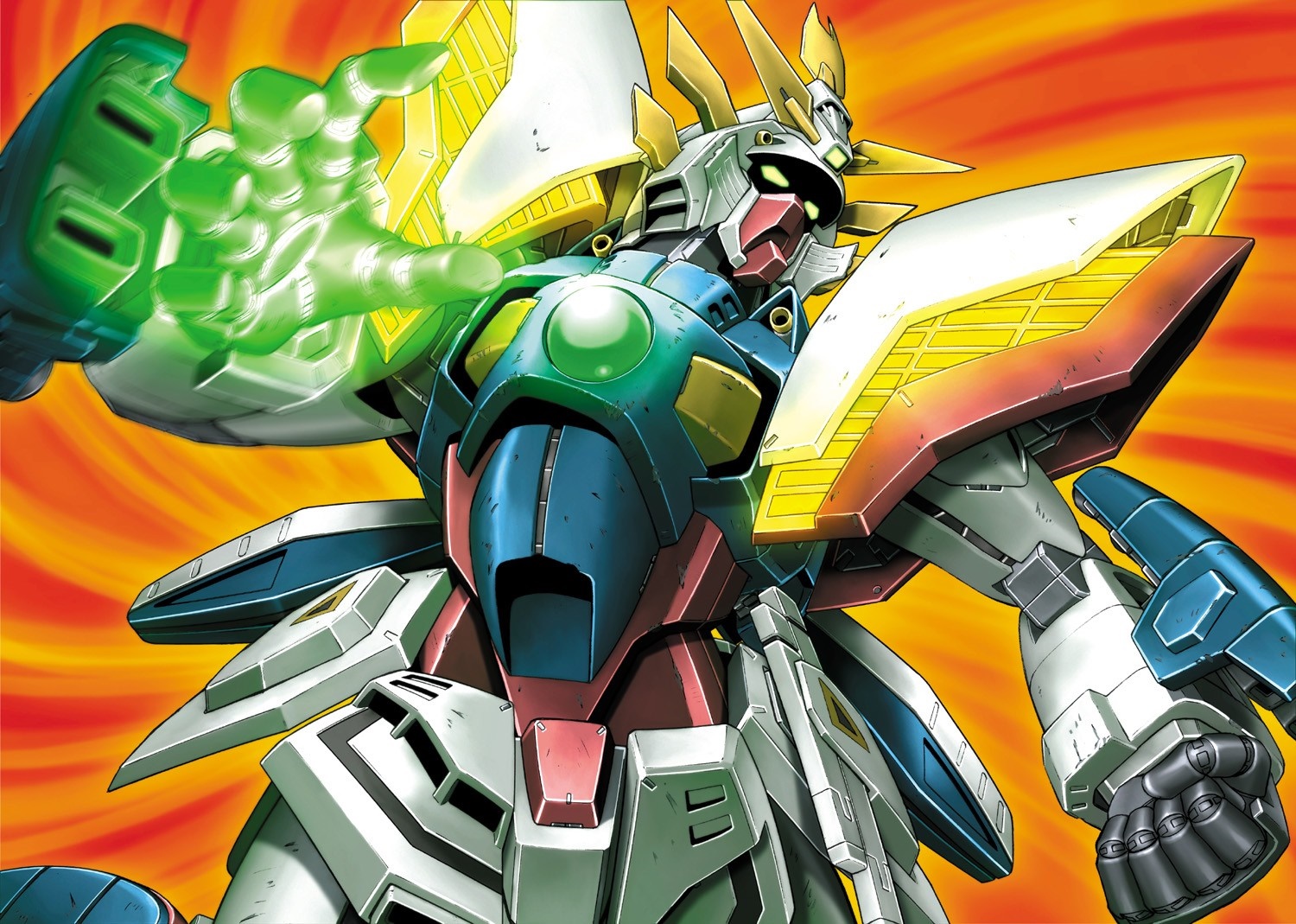 Master Gundam from Mobile Fighter G Gundam HD Wallpaper