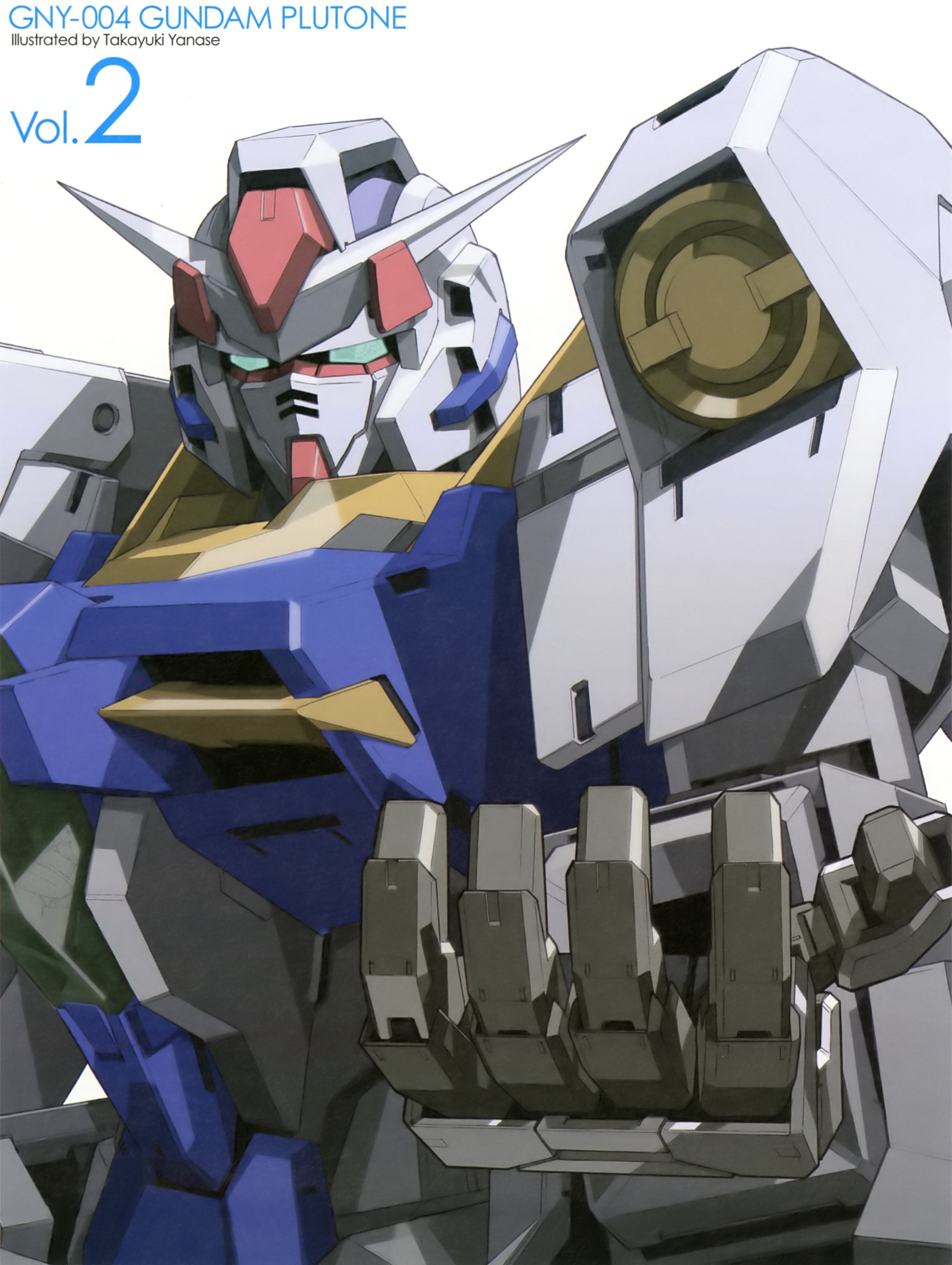 GNY-004 Gundam Plutone Vol. 2 by Takayuki Yanase HD Wallpaper