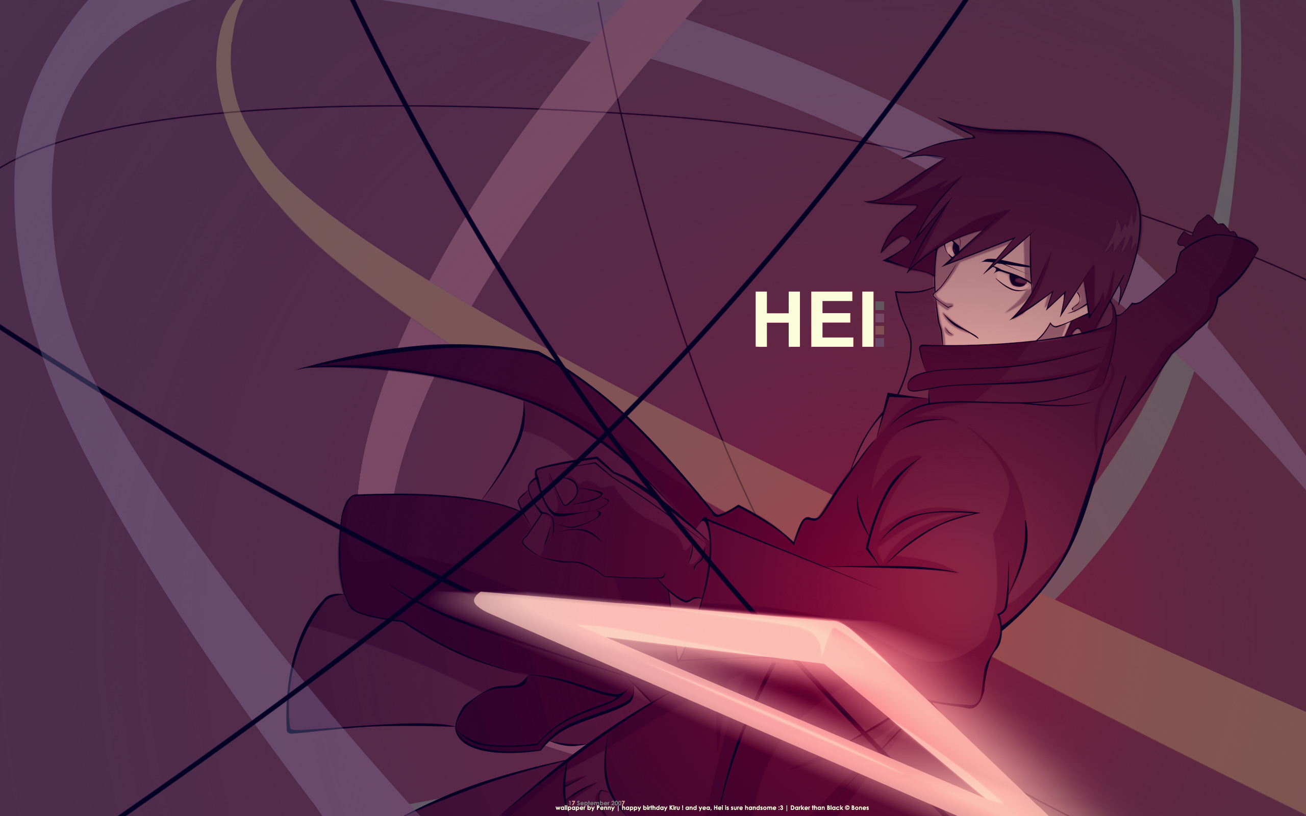 Hei from Darker than Black illustration HD Wallpaper