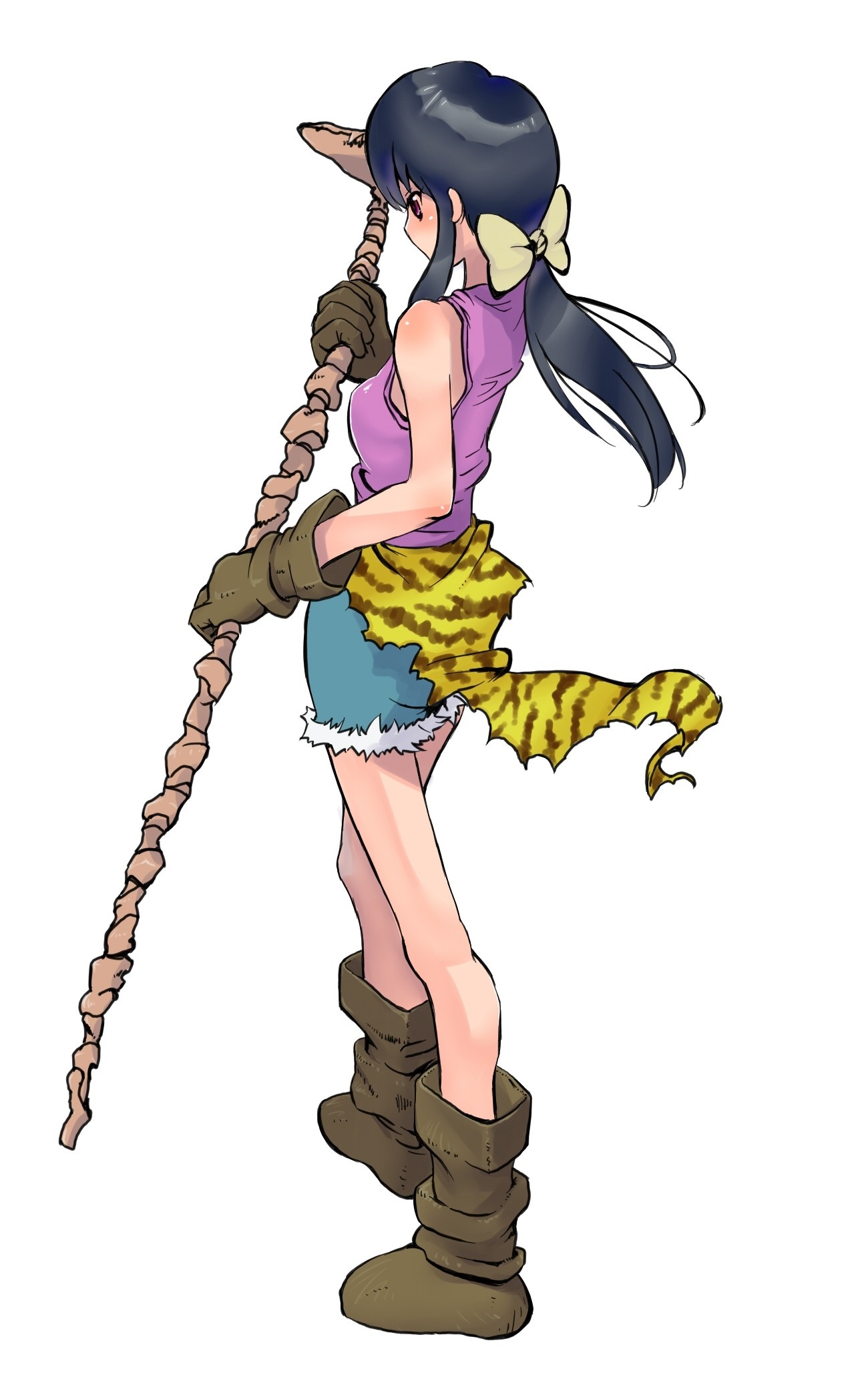 Paku from 3x3 Eyes HD Wallpaper