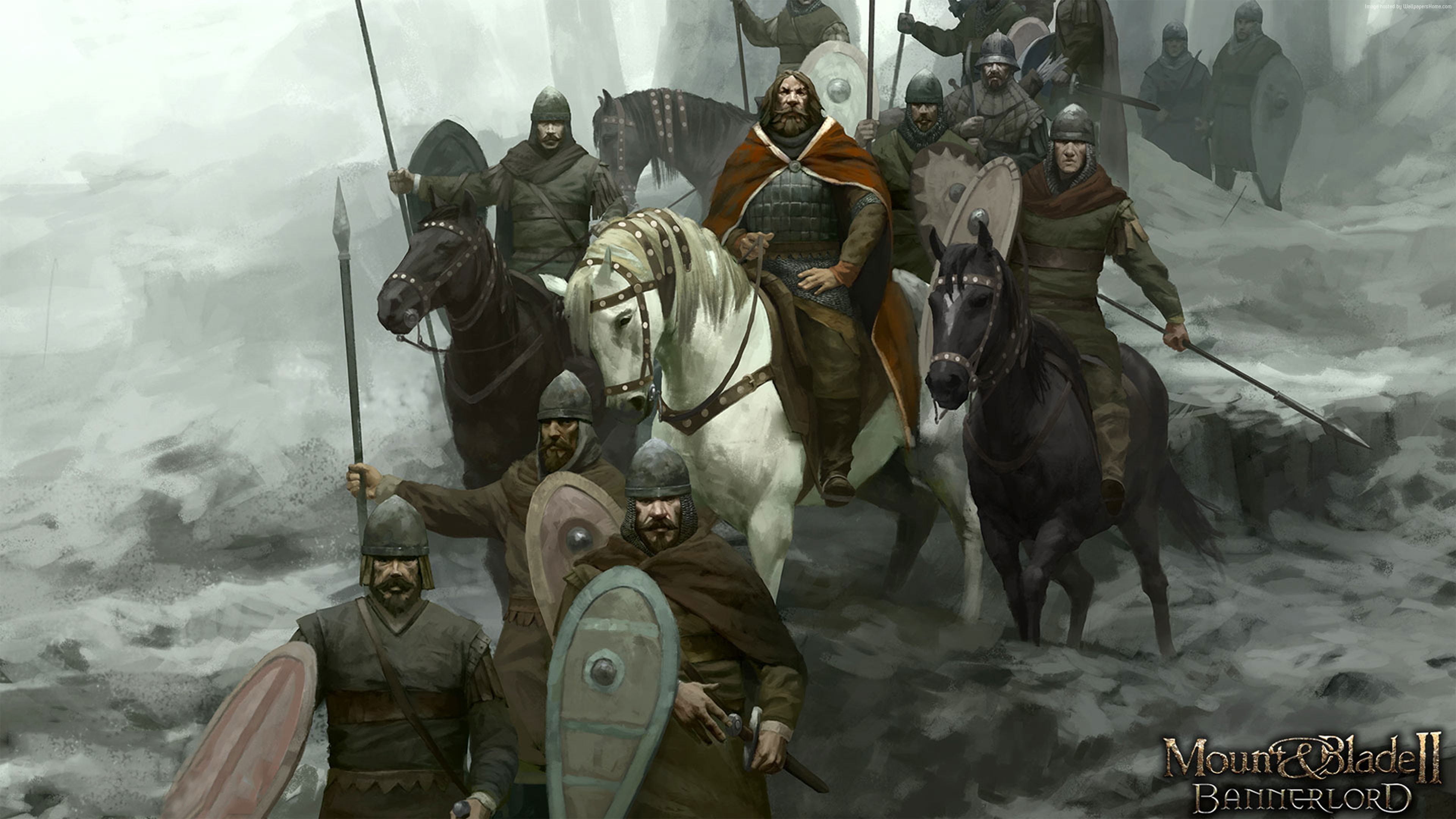 Mount and Blade 2 Bannerlord poster HD Wallpaper
