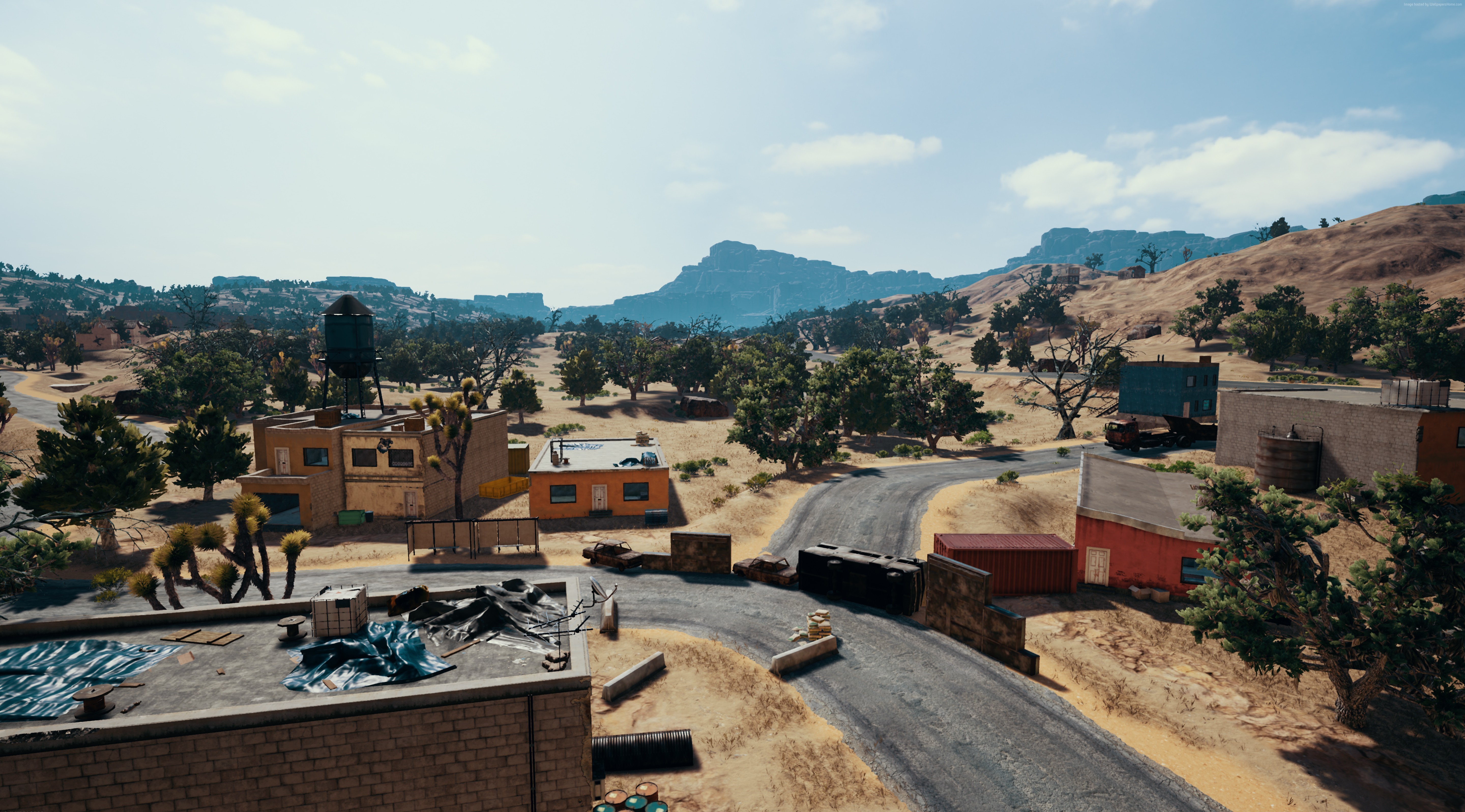 PlayerUnknown's Battlegrounds 4K screenshot HD Wallpaper
