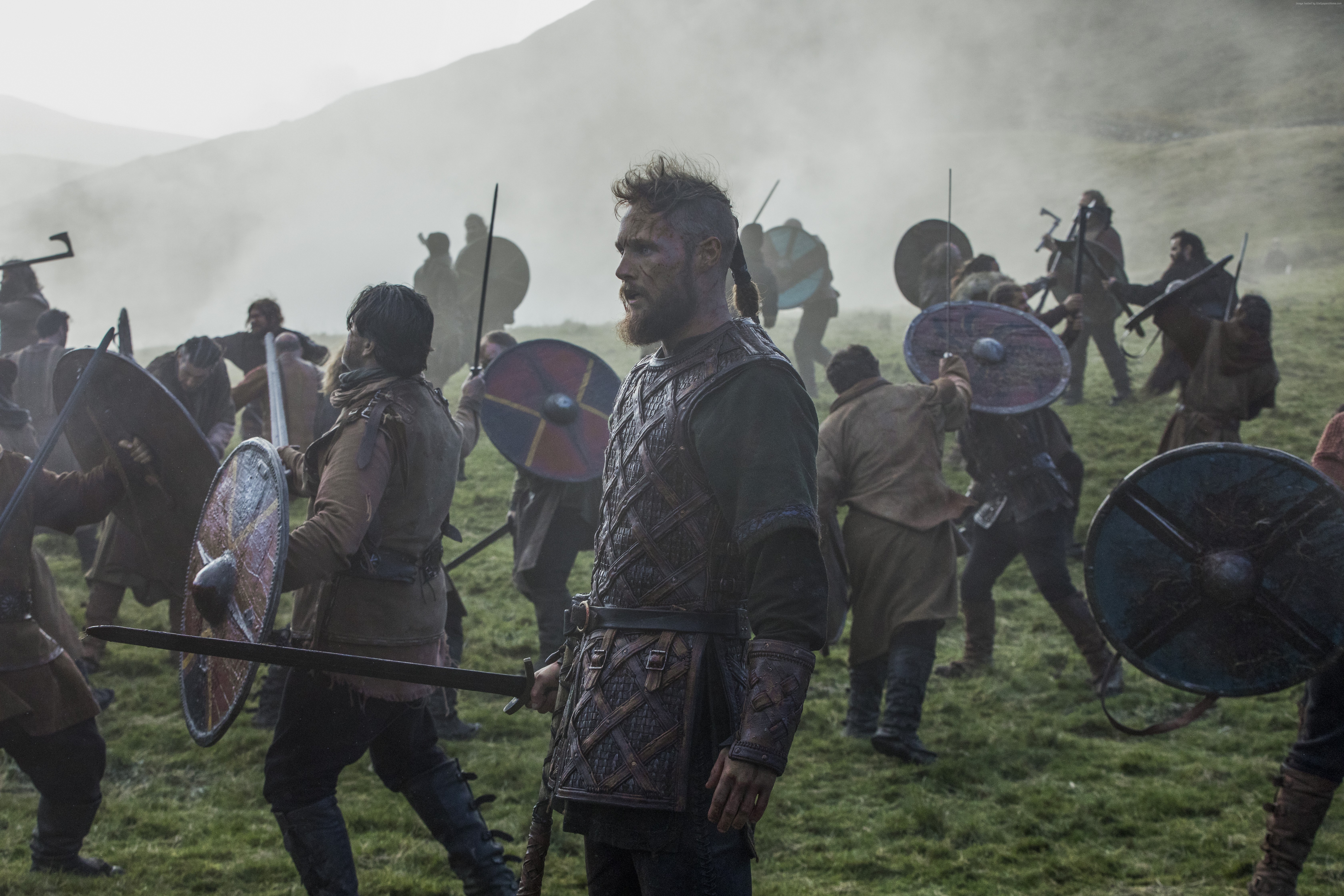 Vikings 4K HD Wallpaper
