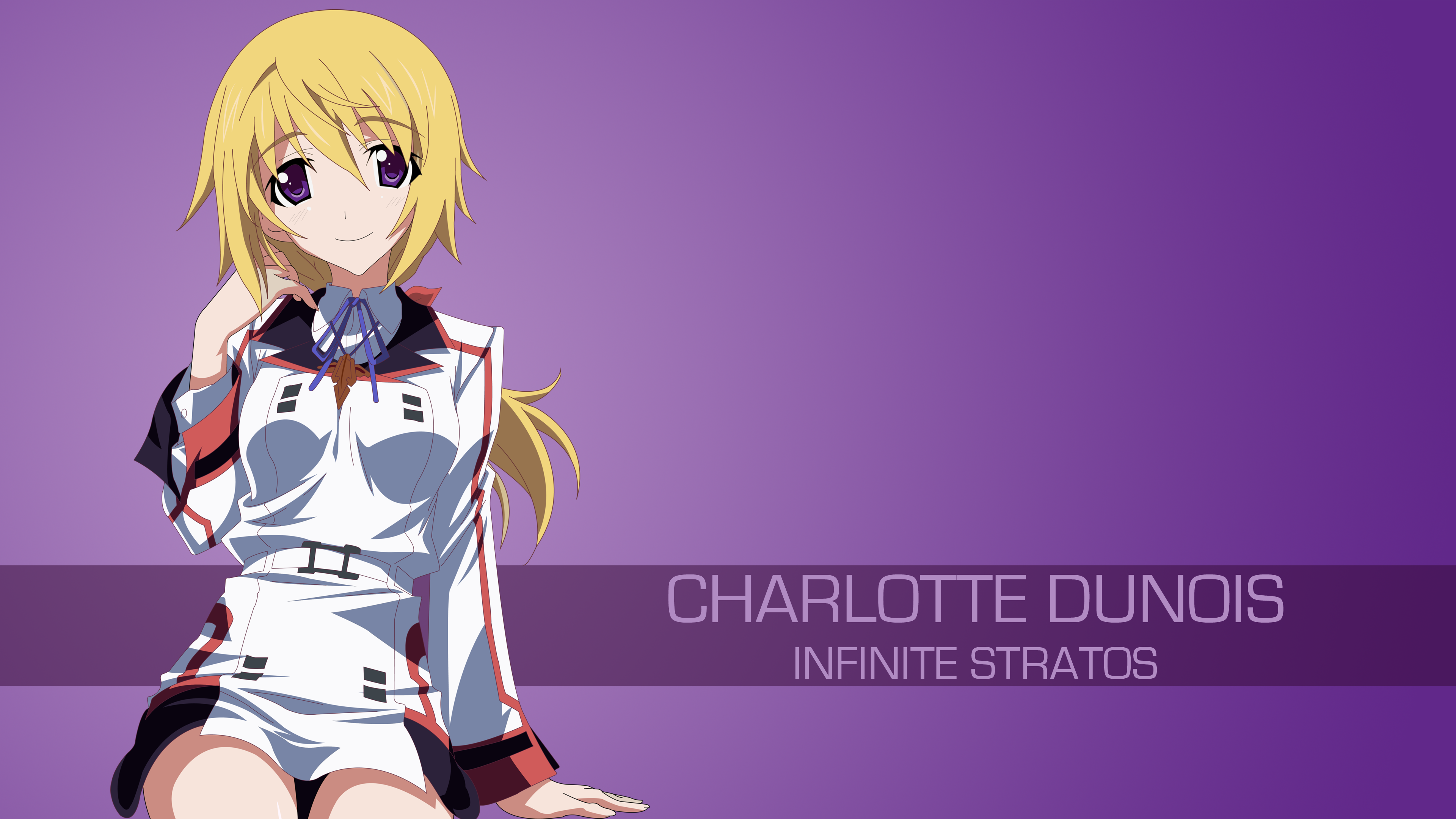 Charlotte Dunois from Infinite Stratos HD Wallpaper