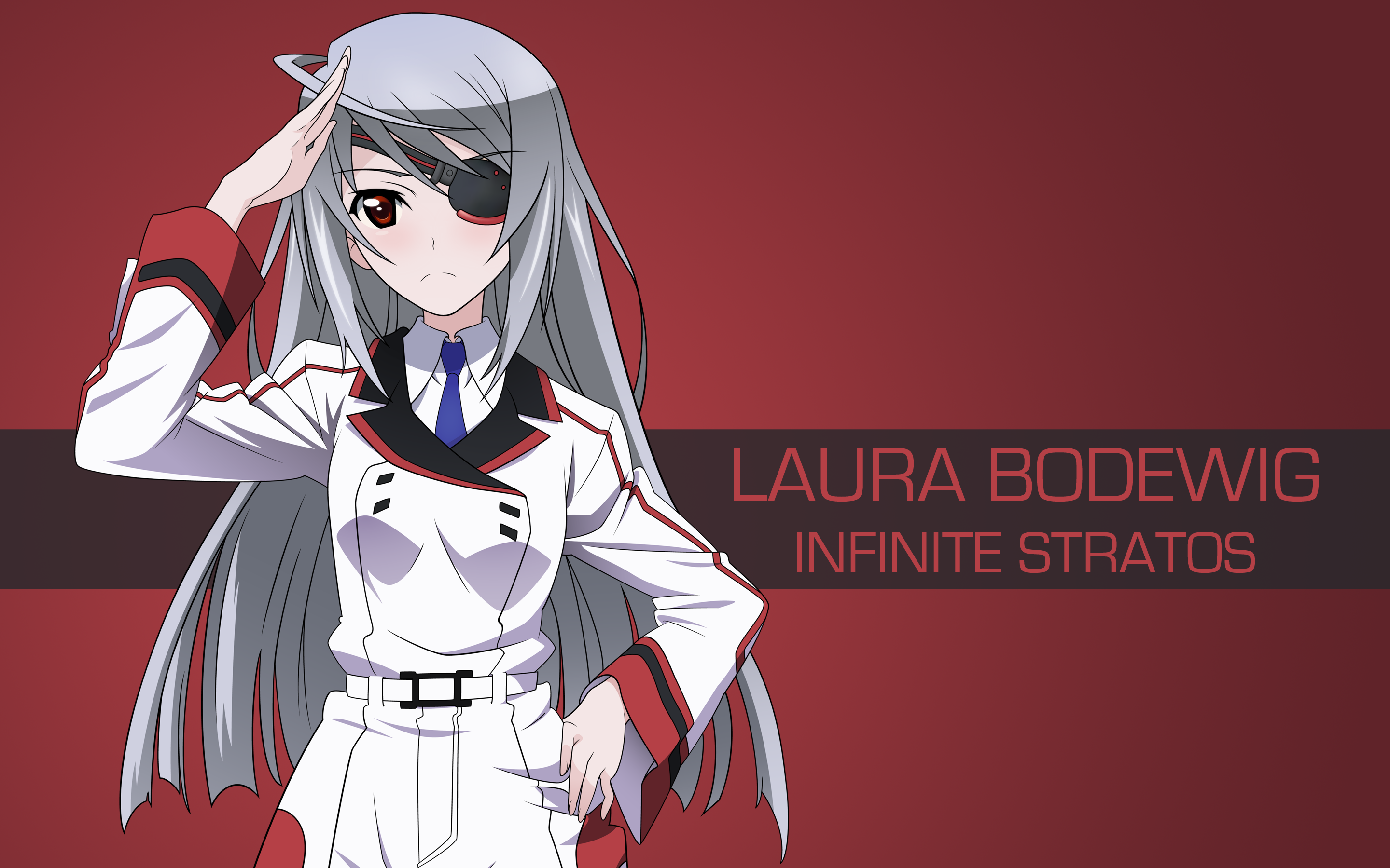Laura Bodewig from Infinite Stratos HD Wallpaper