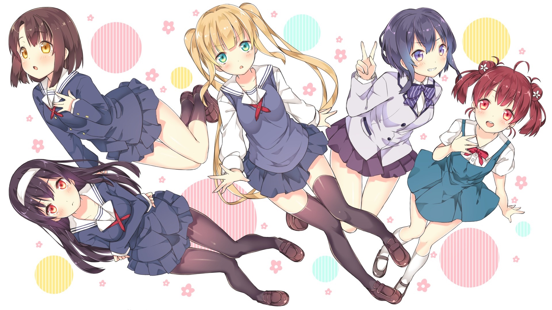 Anime girls from Saenai Heroine no Sodatekata HD Wallpaper