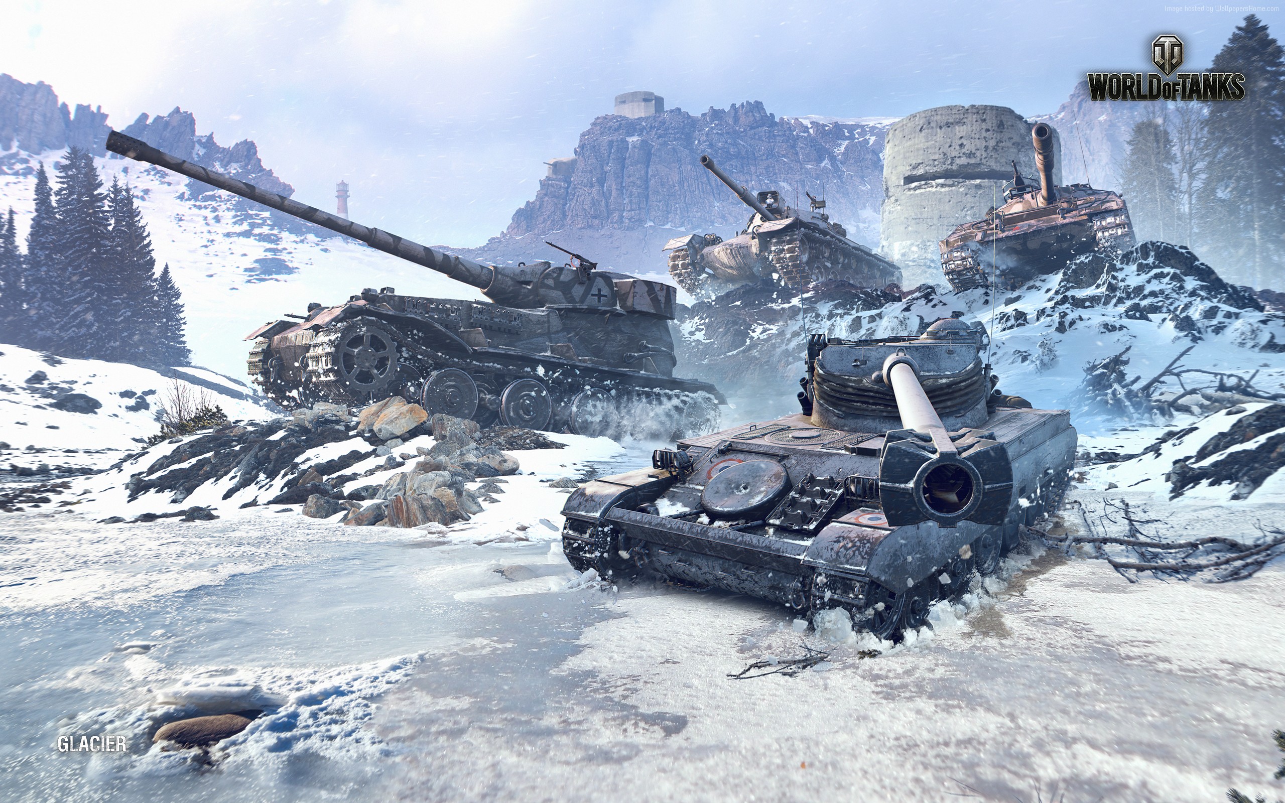 World of Tanks 1.0 Glacier 4K HD Wallpaper