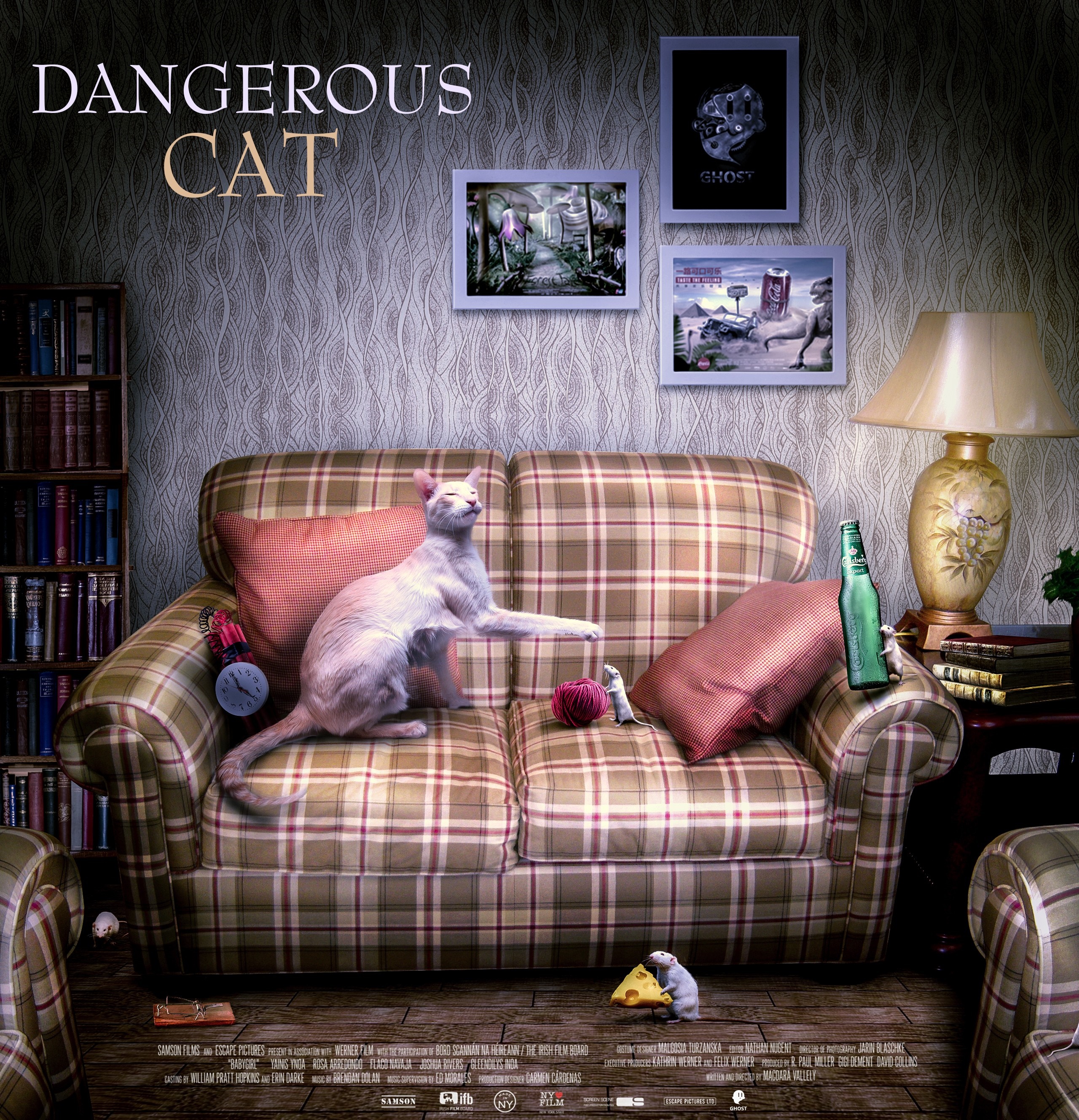 Dangerous Cat Movie Poster HD Wallpaper
