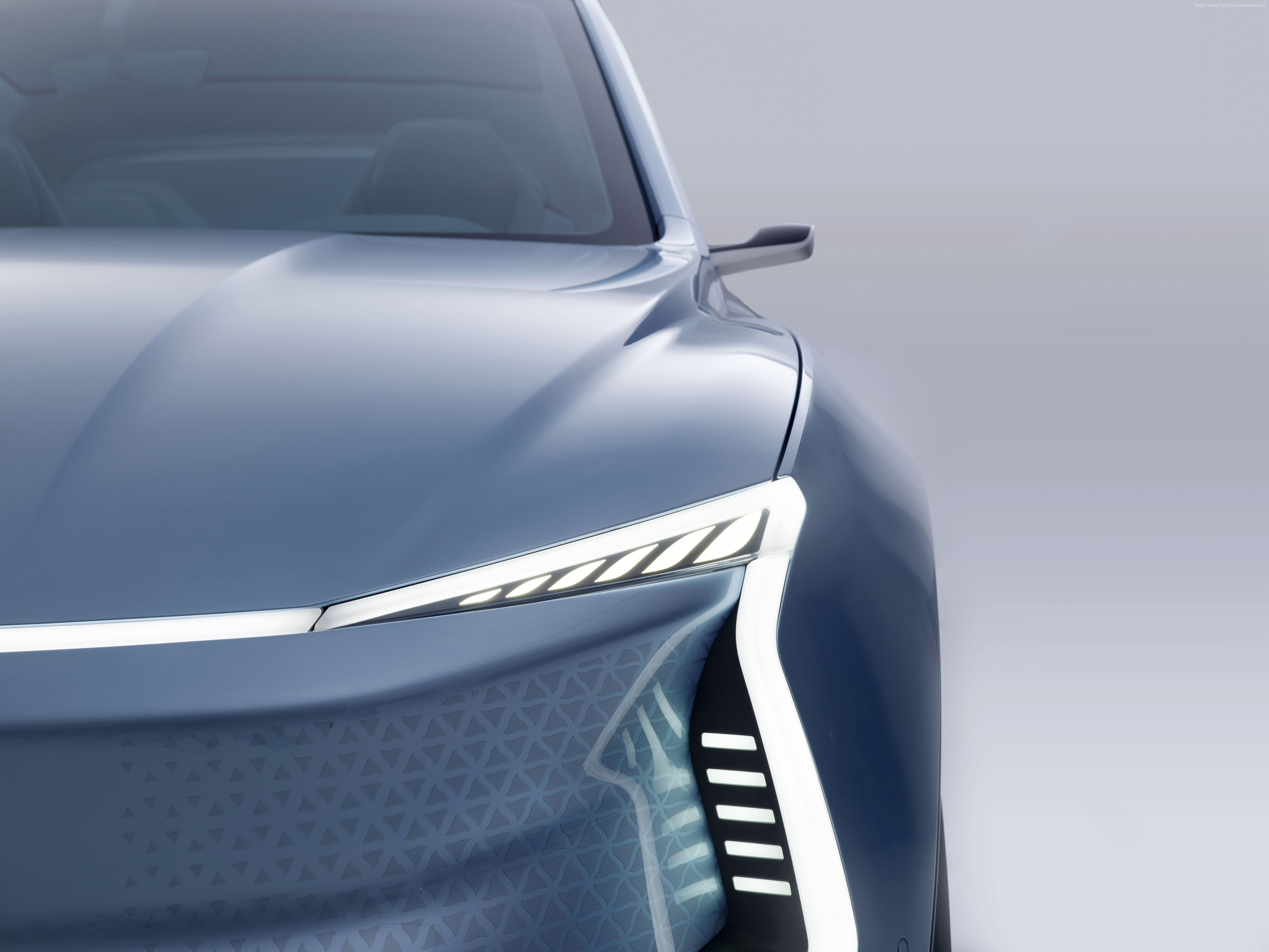 SF Motors SF5 electric car front view HD Wallpaper