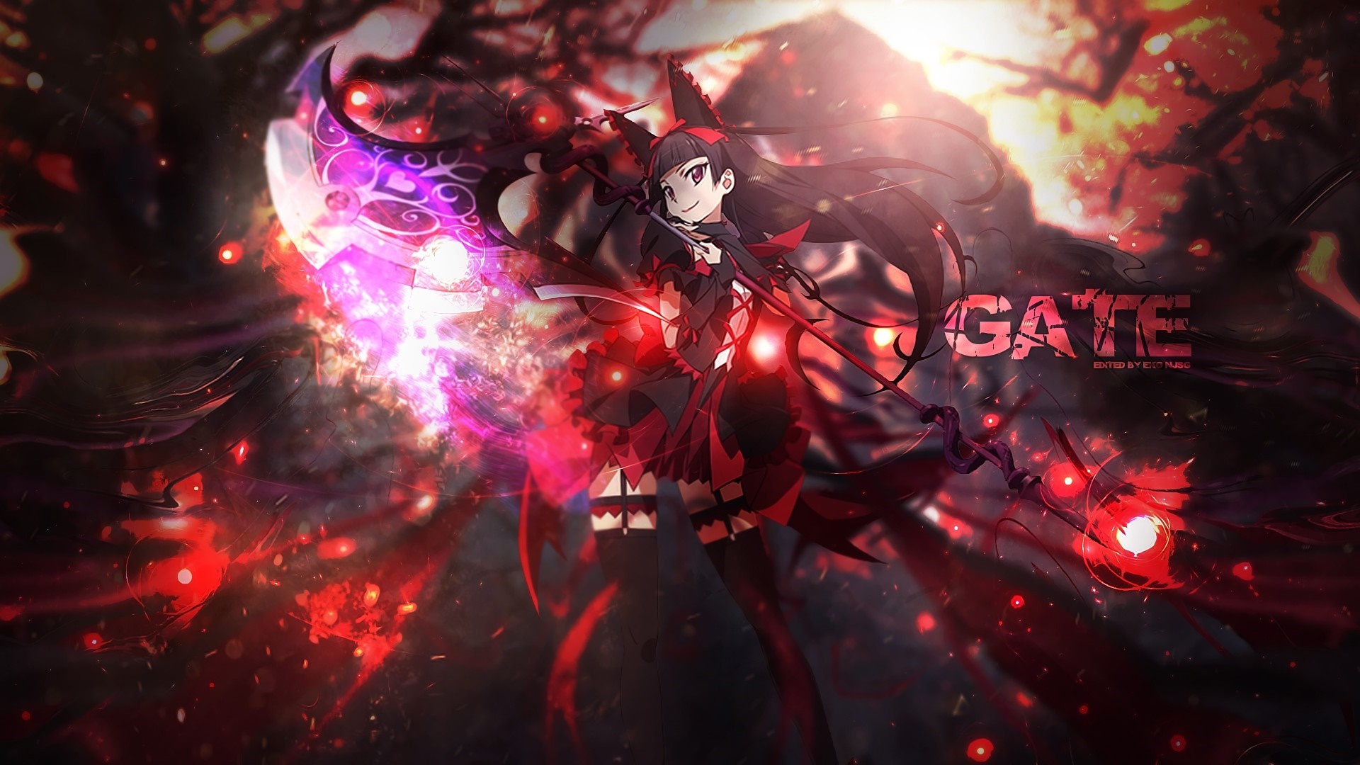 Rory Mercury from Gate: Thus the JSDF Fought There HD Wallpaper