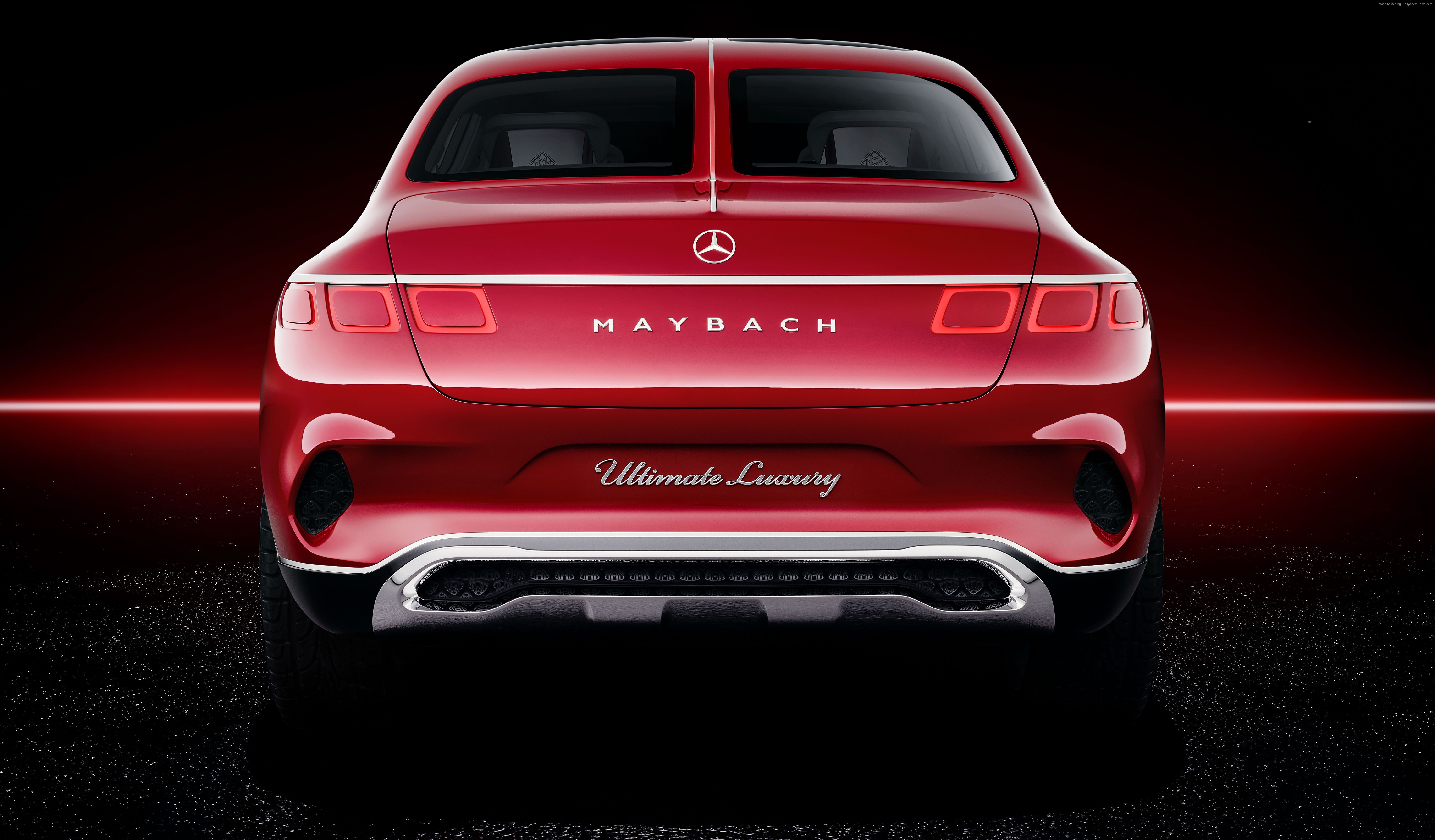 Vision Mercedes-Maybach Ultimate Luxury rear view HD Wallpaper