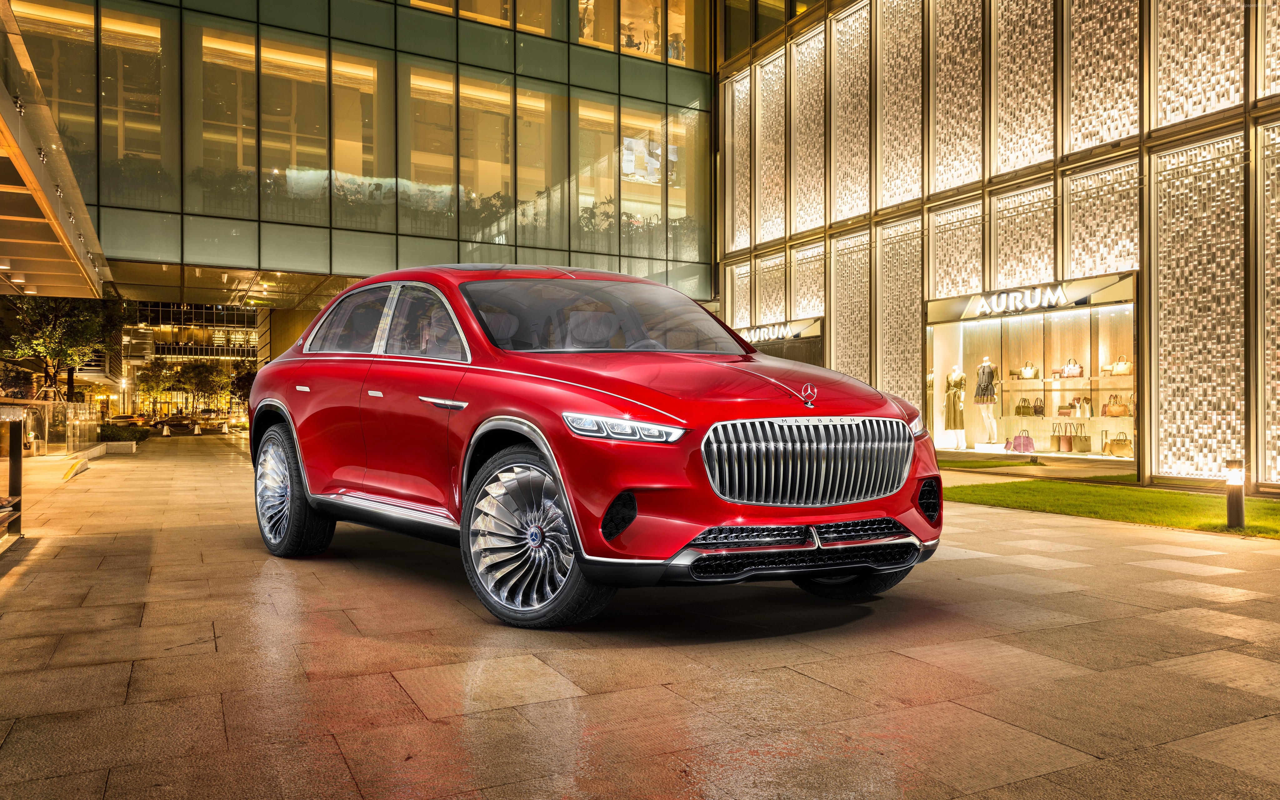 Vision Mercedes-Maybach Ultimate Luxury concept car HD Wallpaper
