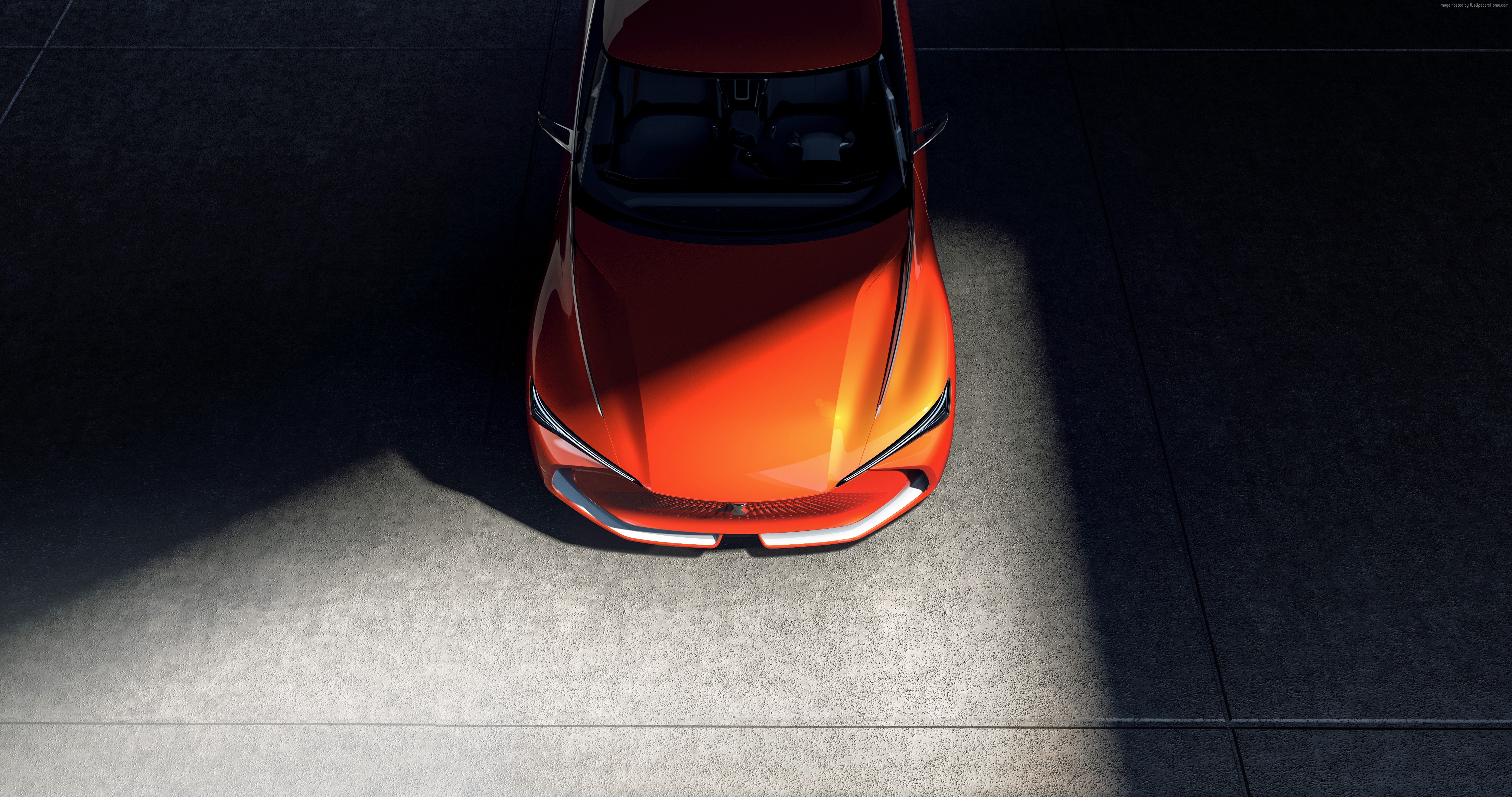 WEY X electric car from above HD Wallpaper
