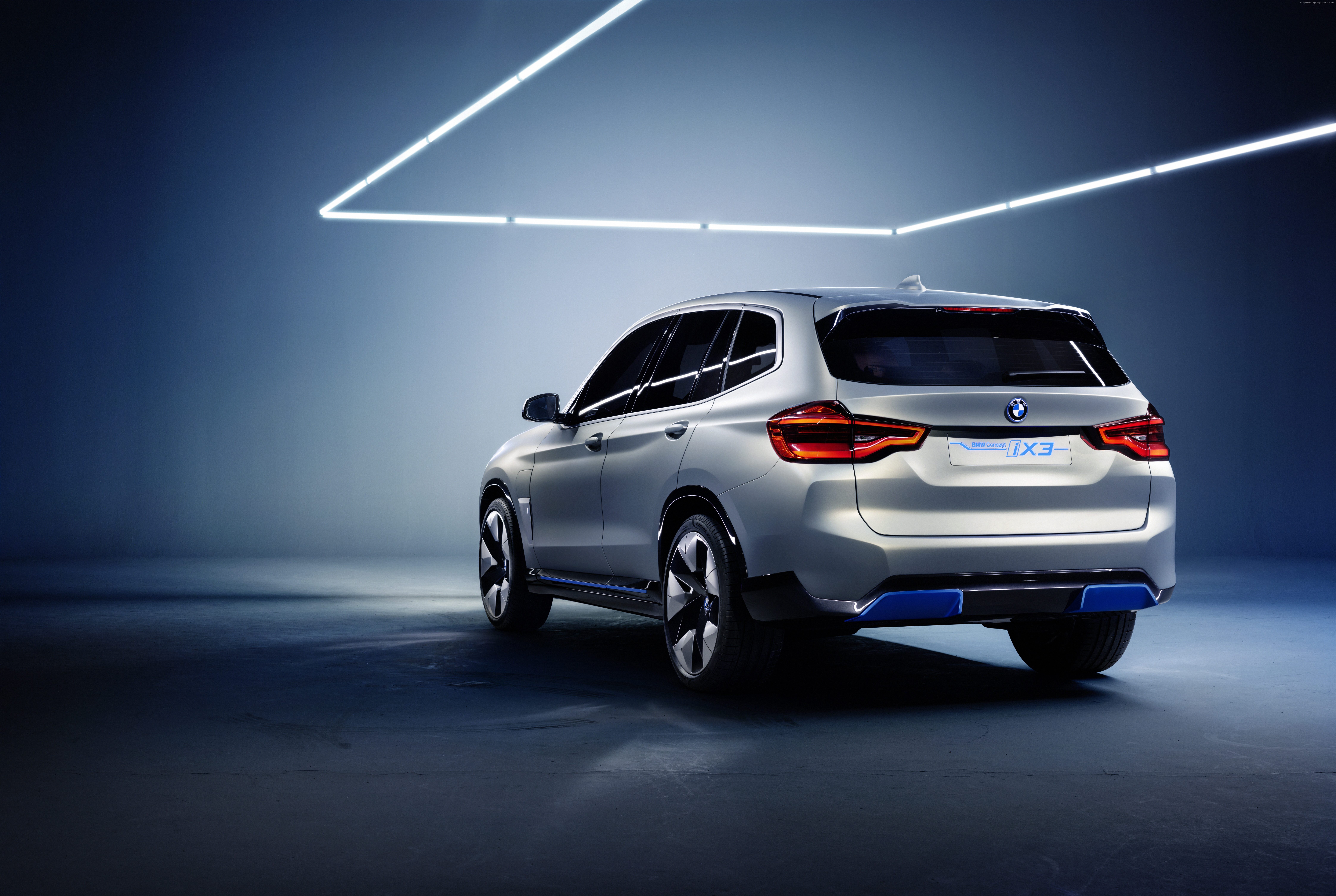 BMW iX3 electric car HD Wallpaper