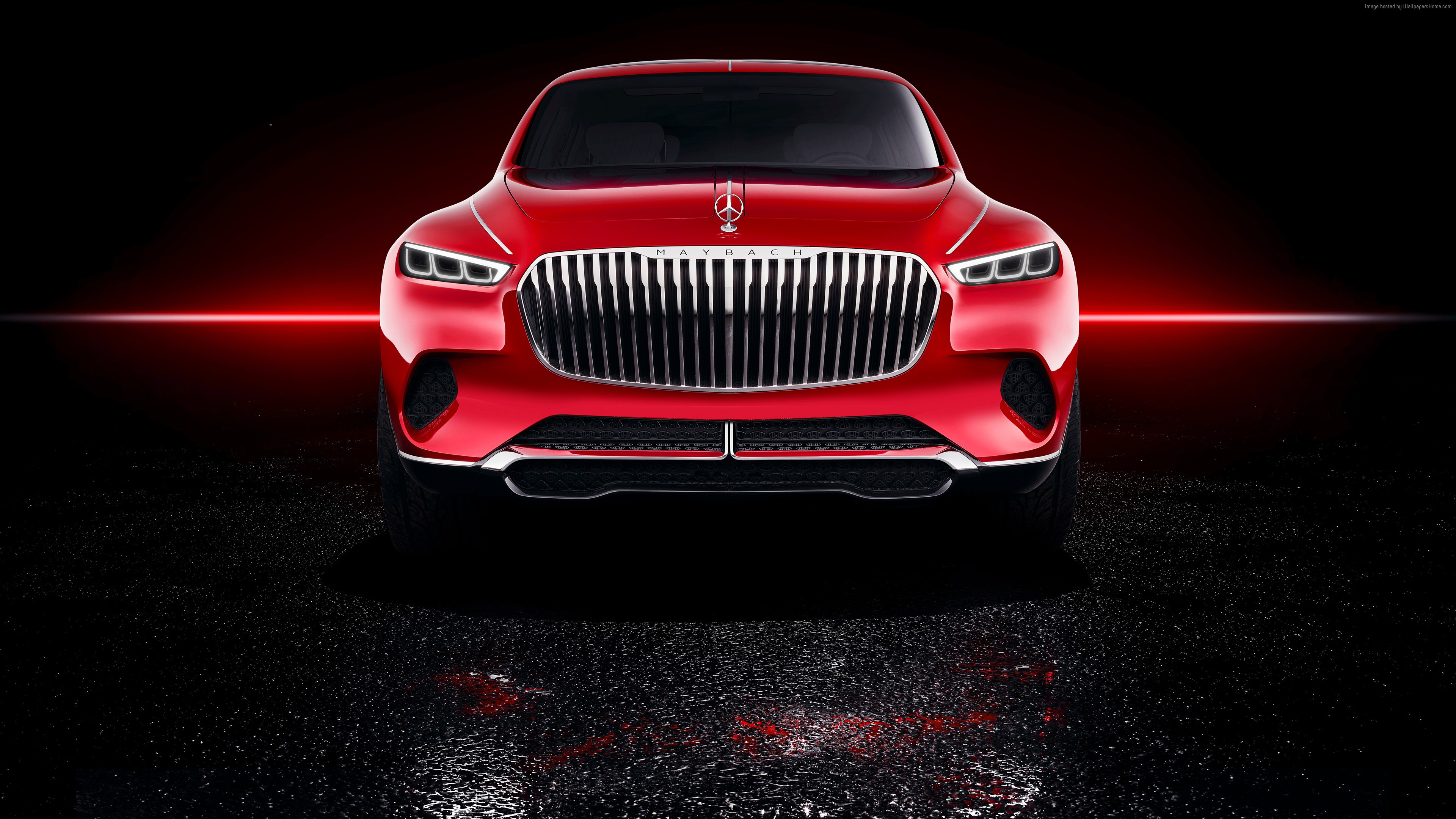 4K Vision Mercedes-Maybach Ultimate Luxury electric car HD Wallpaper