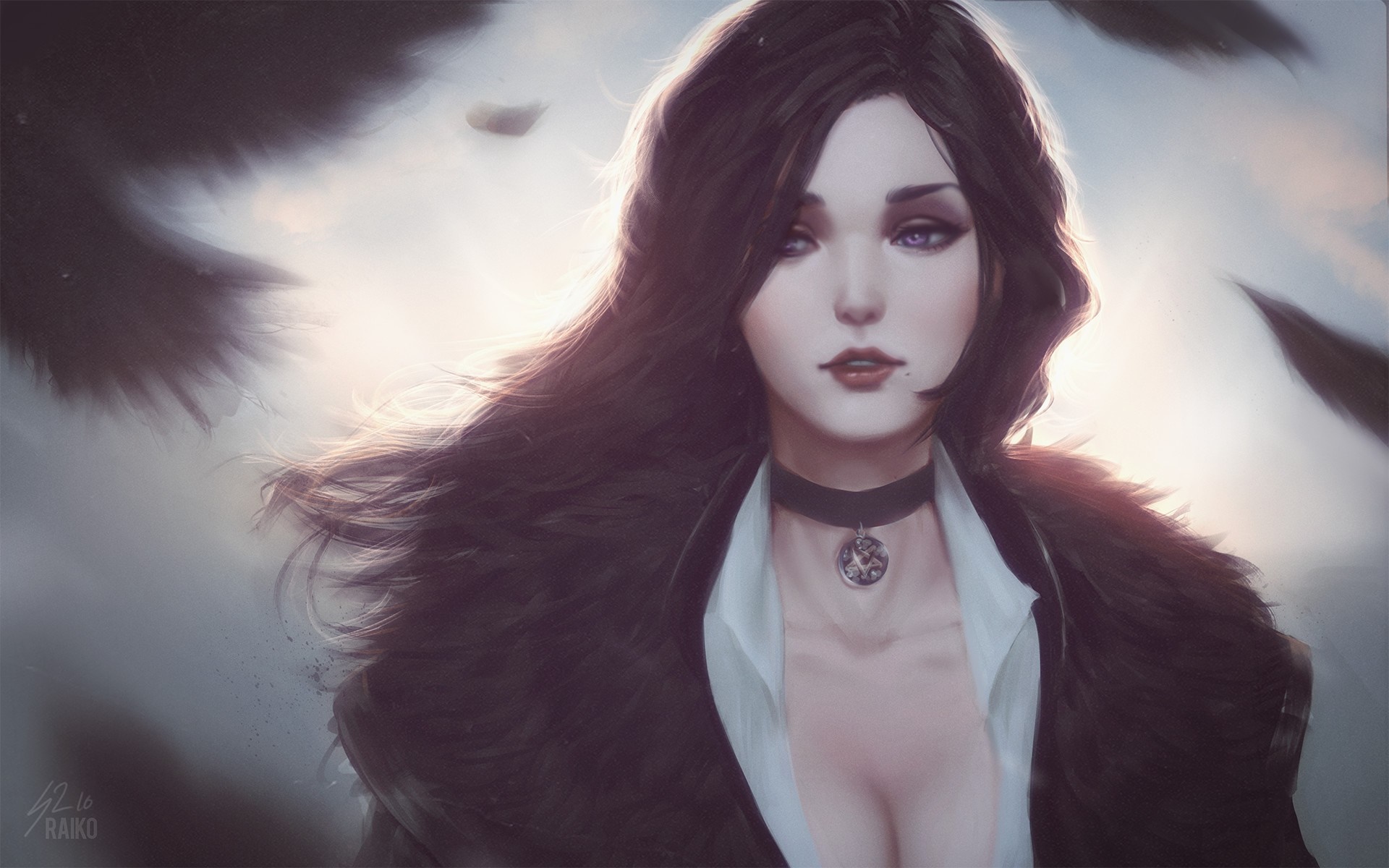 Yennefer of Vengerberg from The Witcher 3 HD Wallpaper