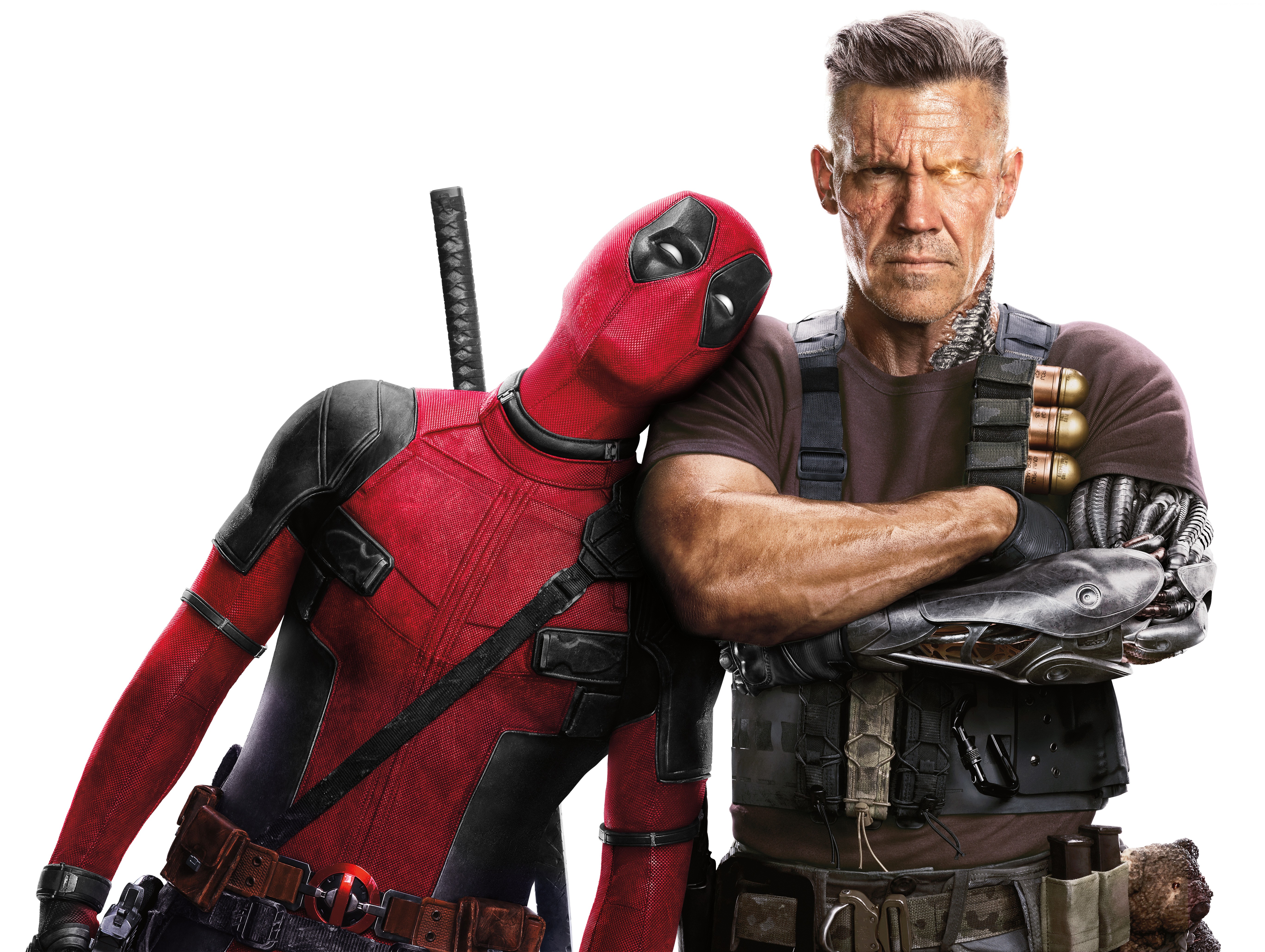 Deadpool and Cable from Deadpool 2 HD Wallpaper