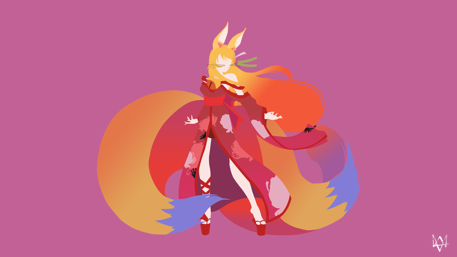 Miko from No Game No Life HD Wallpaper