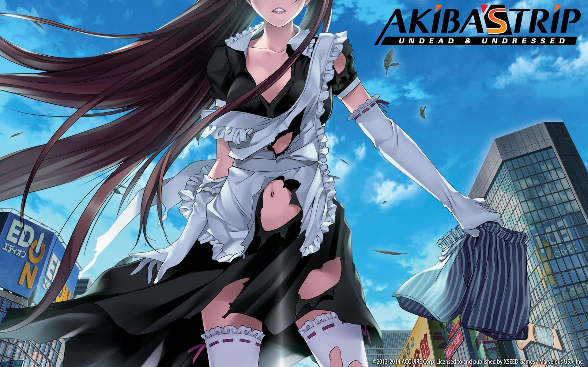 Akiba's Trip: Undead & Undressed - Anime Maid HD Wallpaper