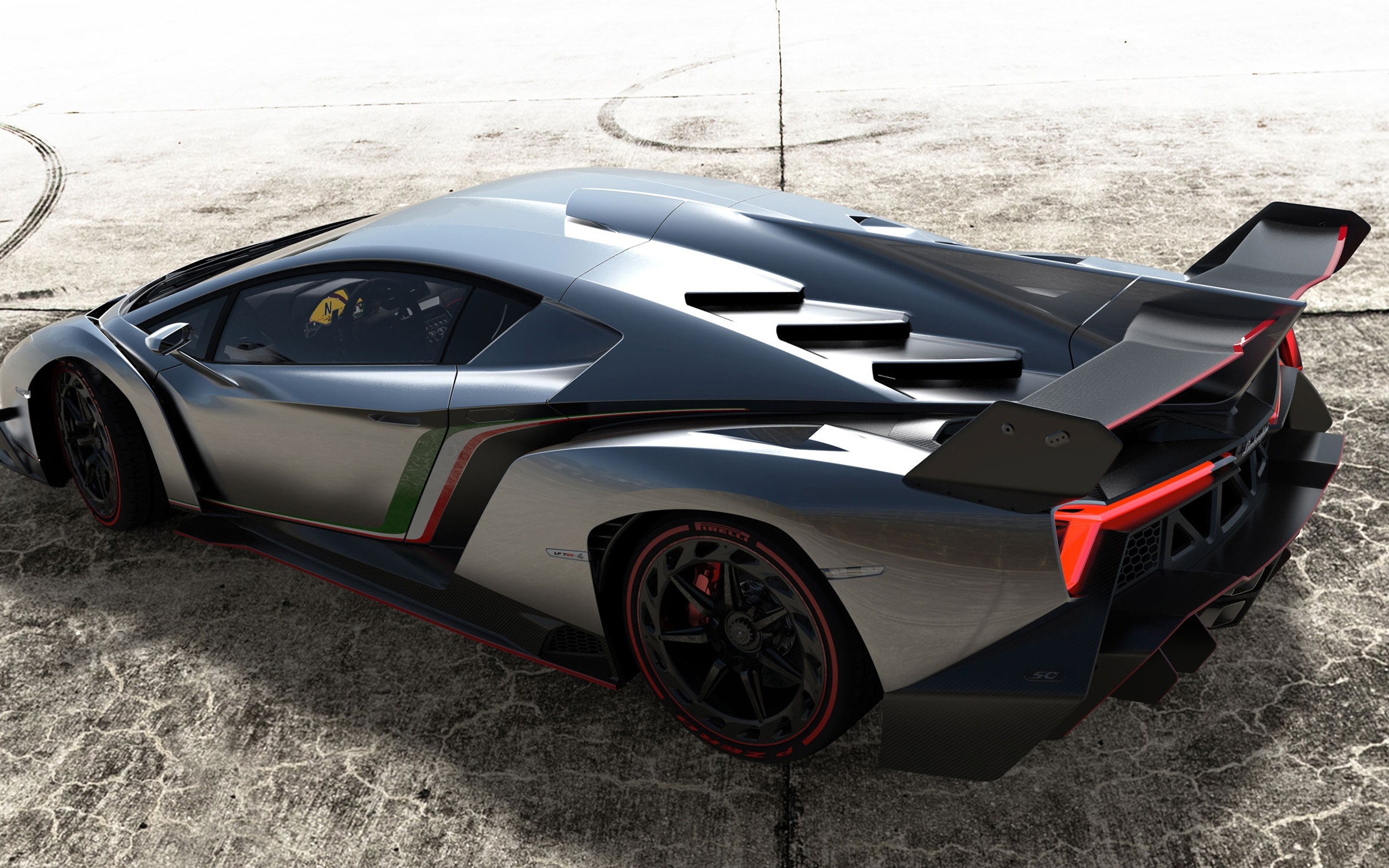 Lamborghini Veneno sports car HD Wallpaper
