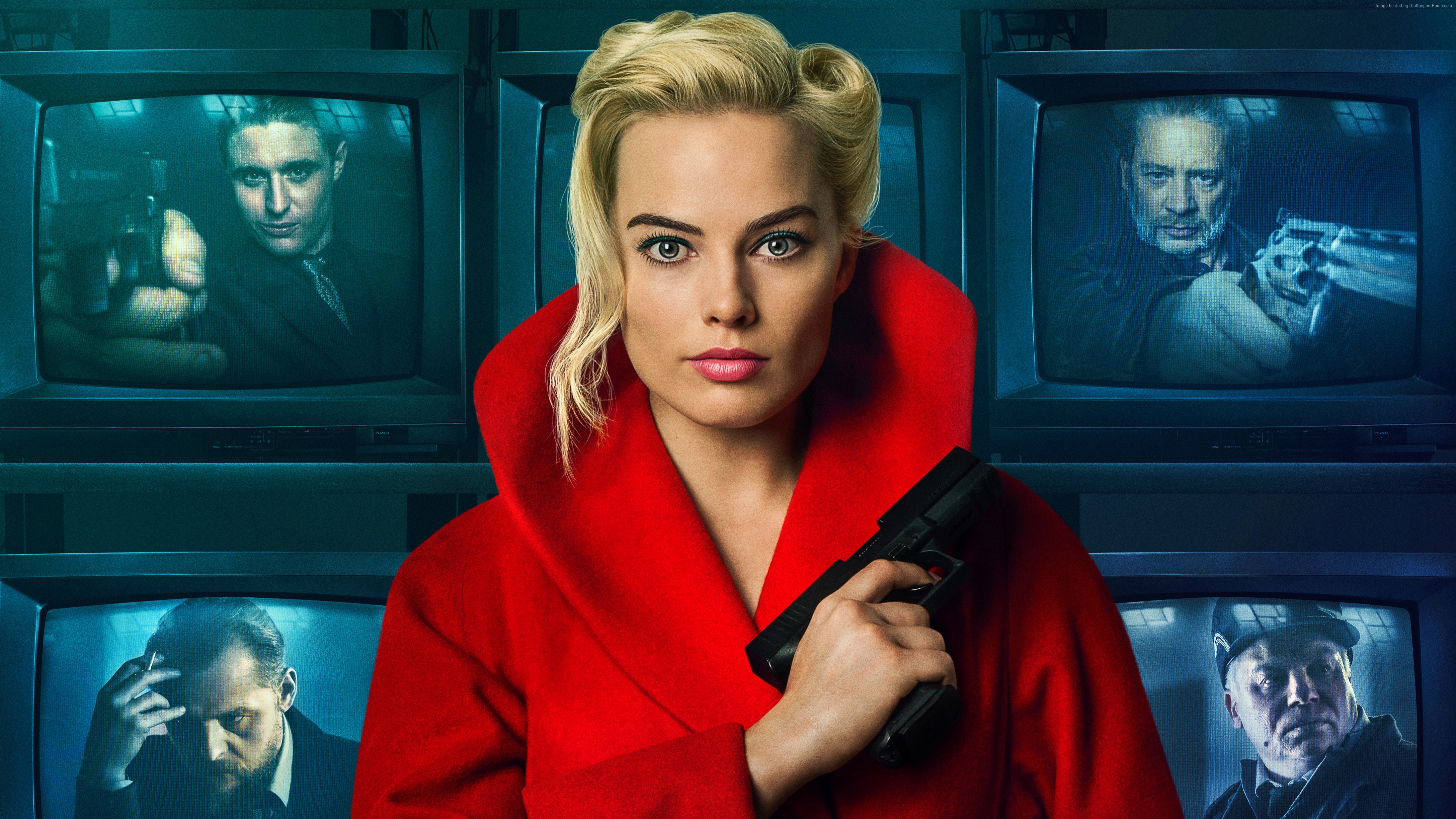 Margot Robbie in Terminal HD Wallpaper