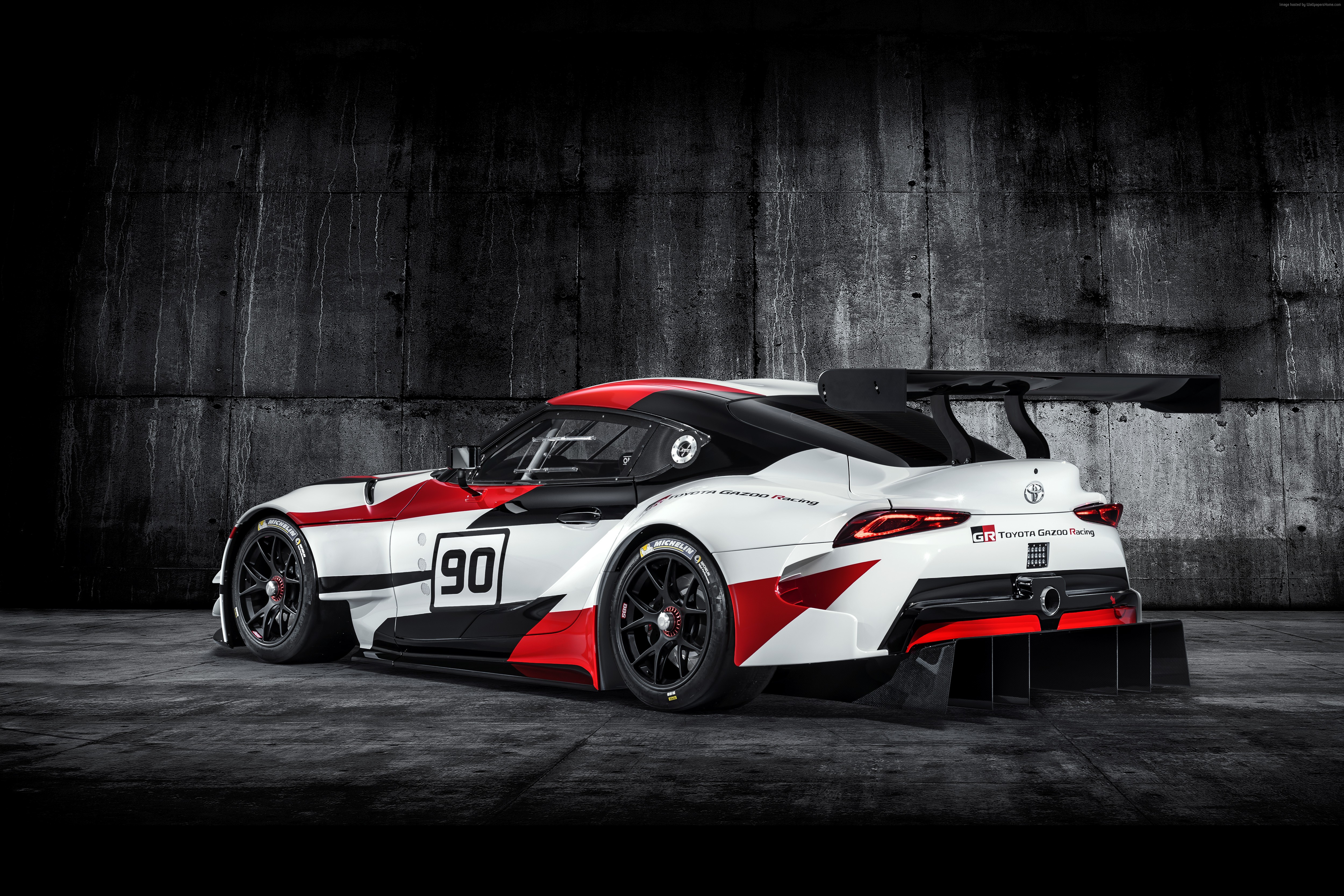 Toyota GR Supra Racing Concept car HD Wallpaper