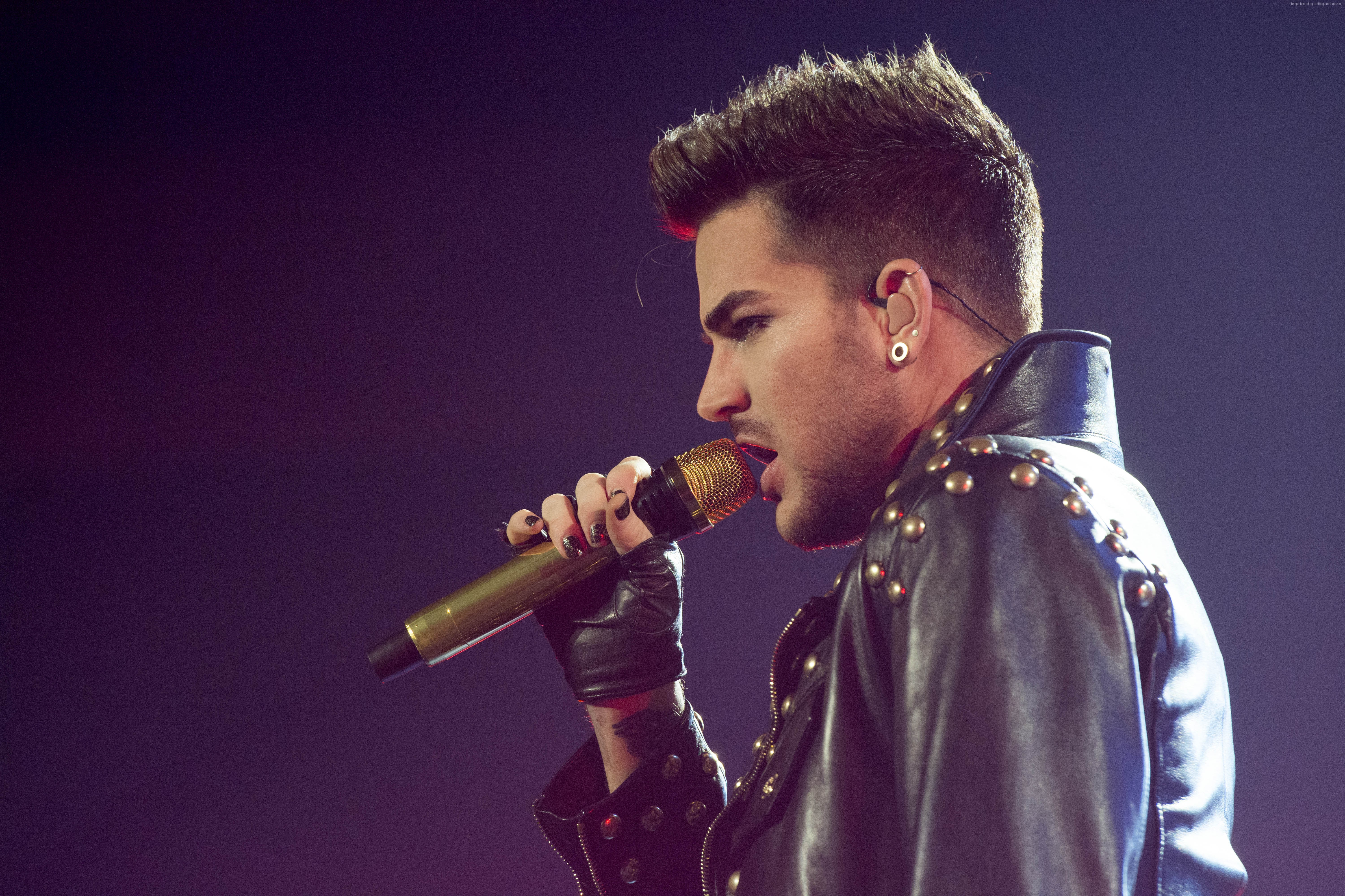 4K photo of Adam Lambert HD Wallpaper