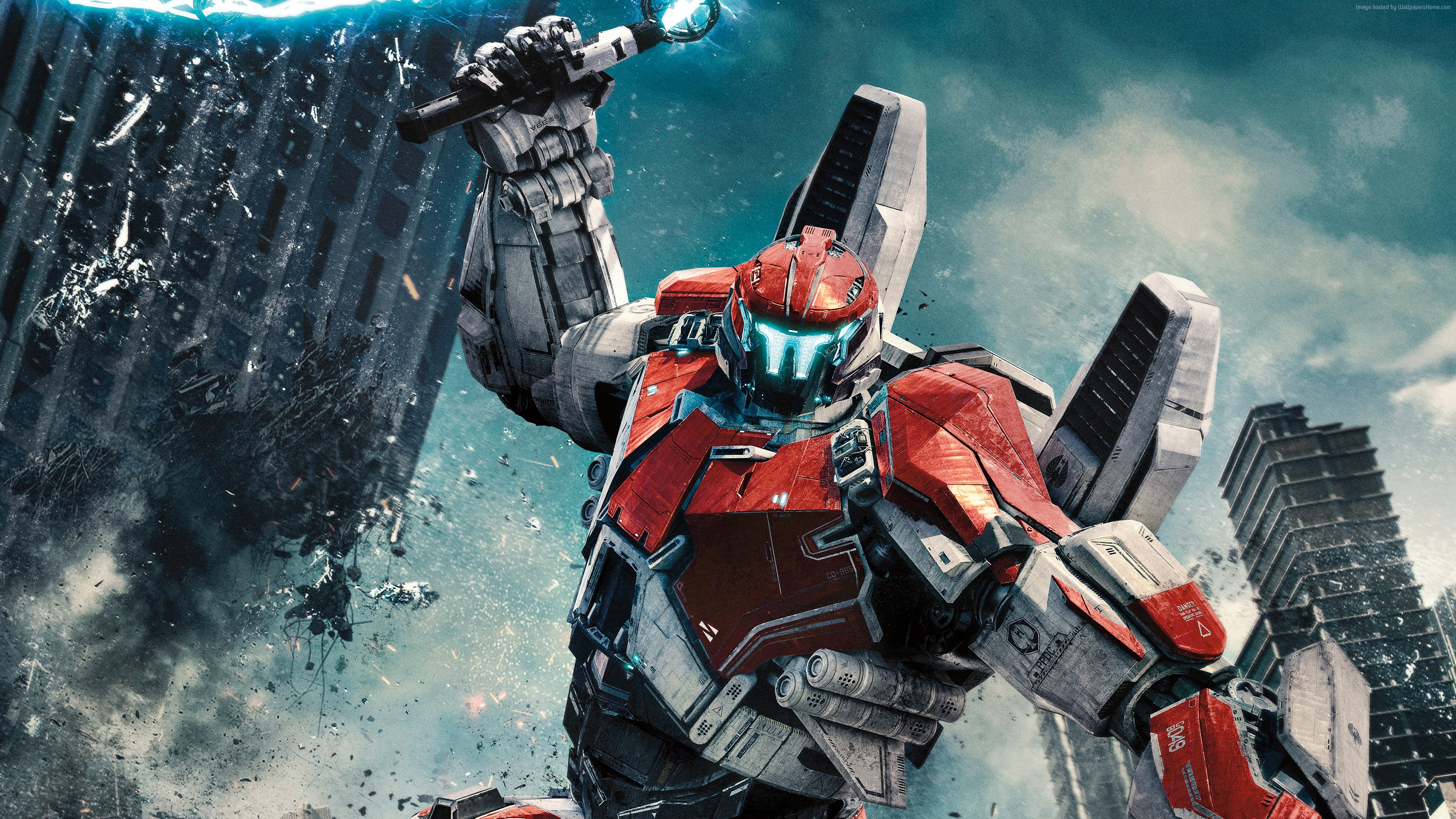 4K Jaeger from Pacific Rim: Uprising HD Wallpaper