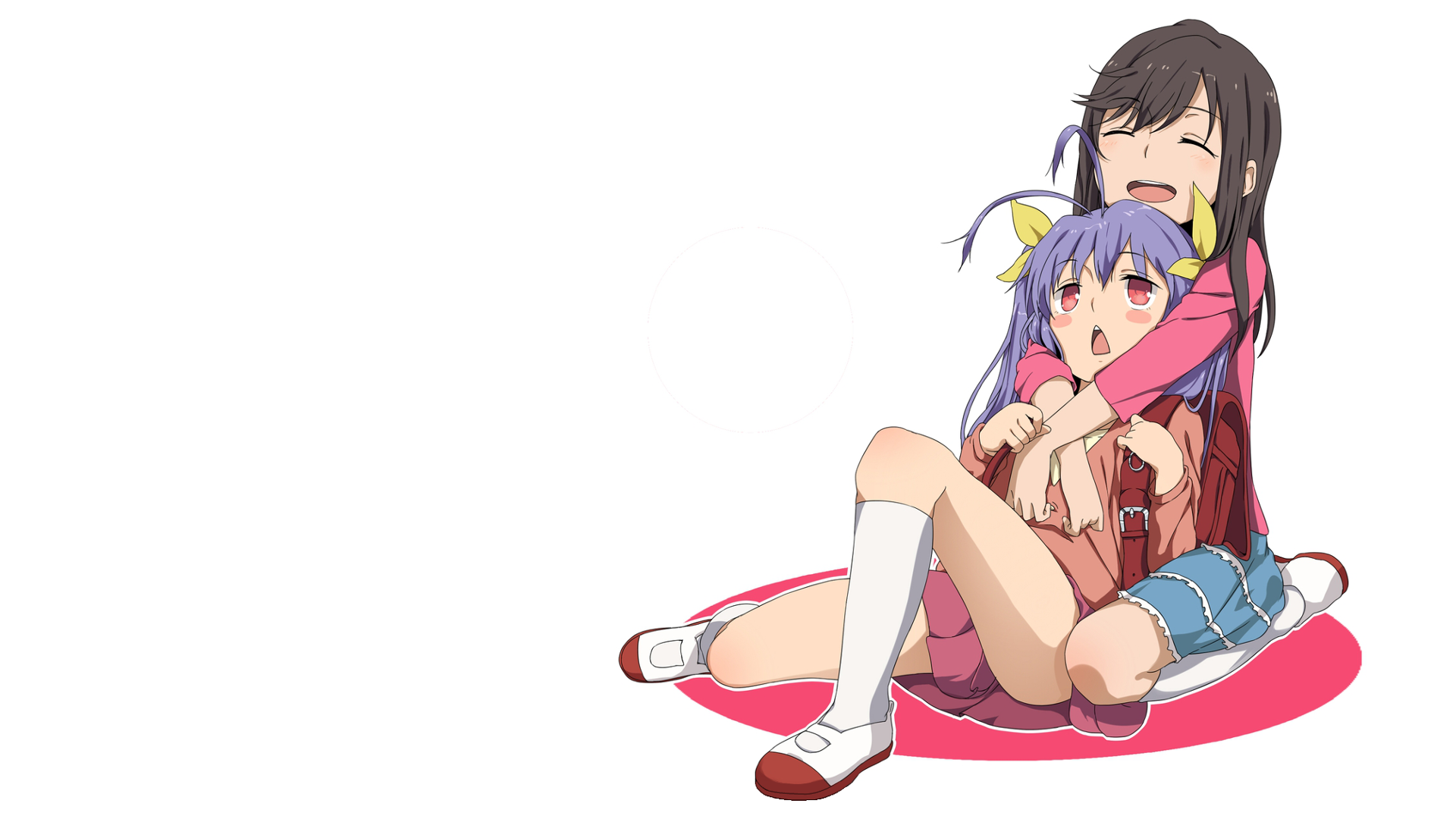Miyauchi Renge and Ichijou Hotaru from Non Non Biyori HD Wallpaper