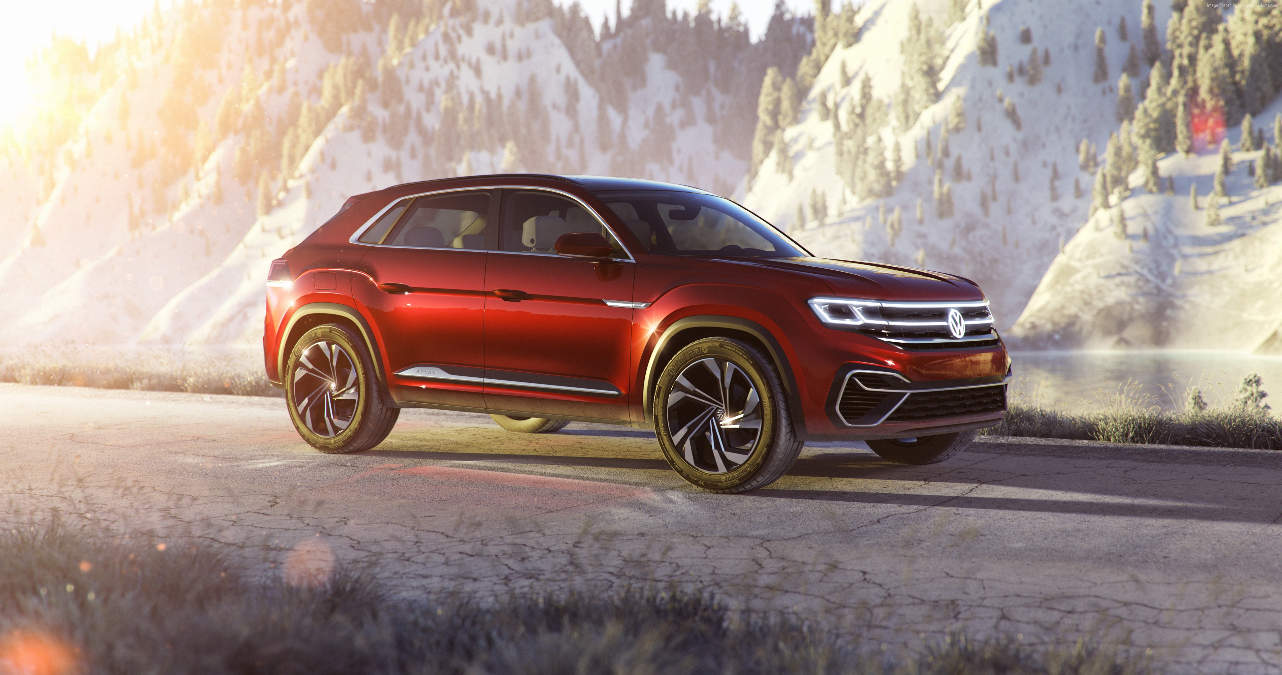 Volkswagen Atlas Cross Sport SUV HD Wallpaper