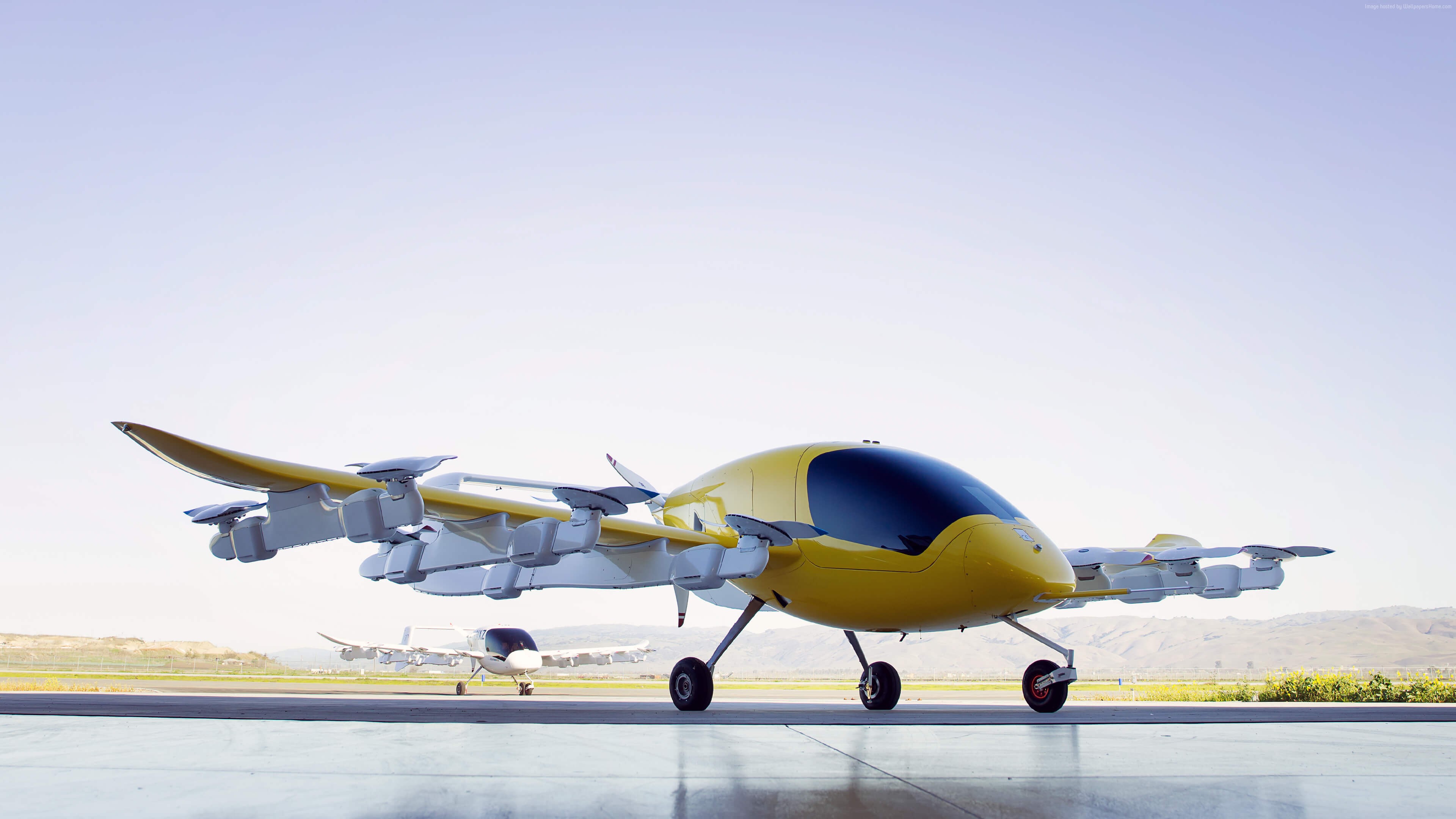 Kitty Hawk Cora aircraft on tarmac HD Wallpaper