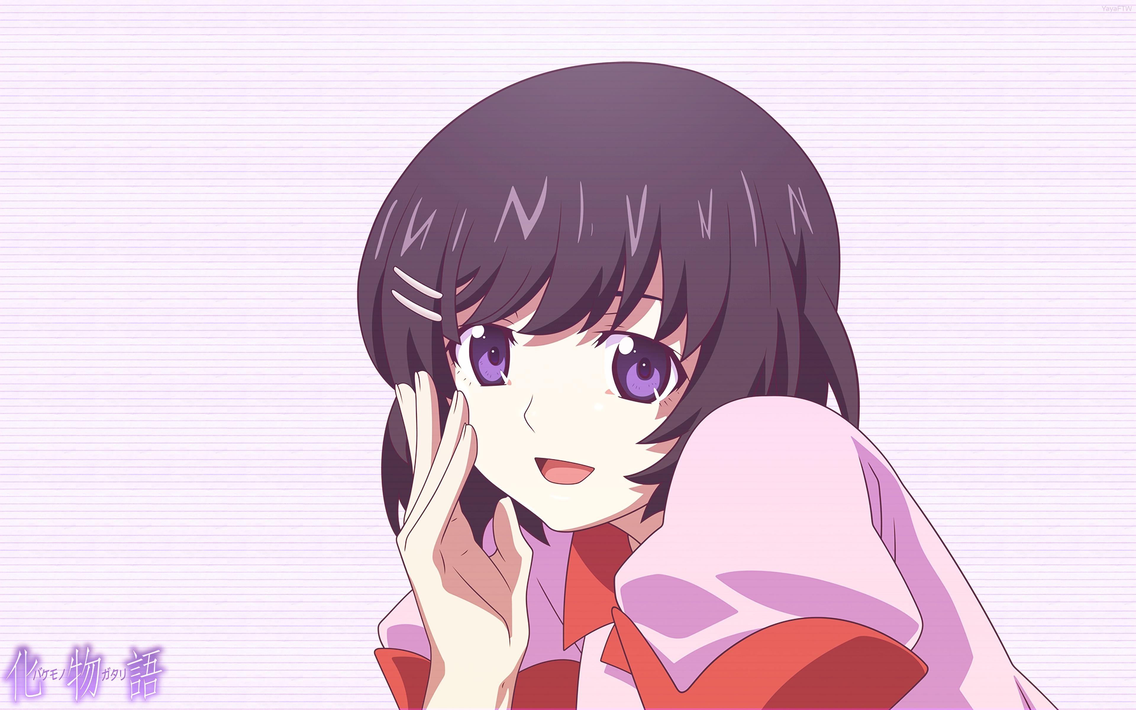 Hanekawa Tsubasa from Monogatari Series HD Wallpaper