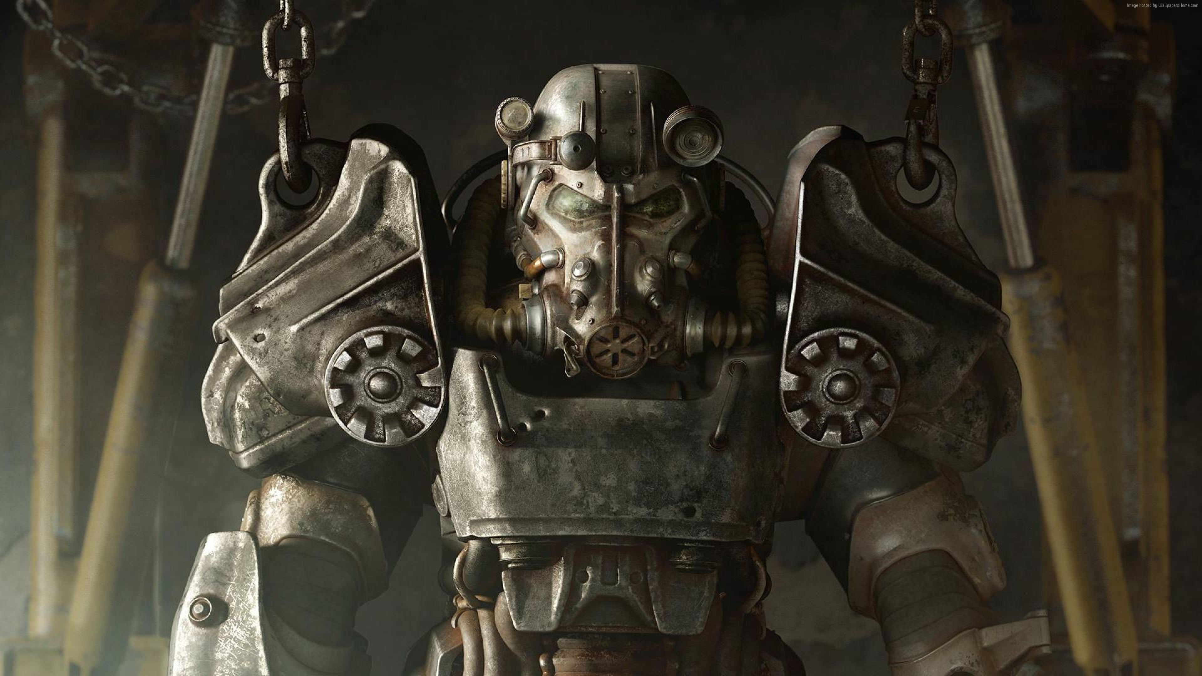 Power Armor from Fallout 4 in 4K HD Wallpaper
