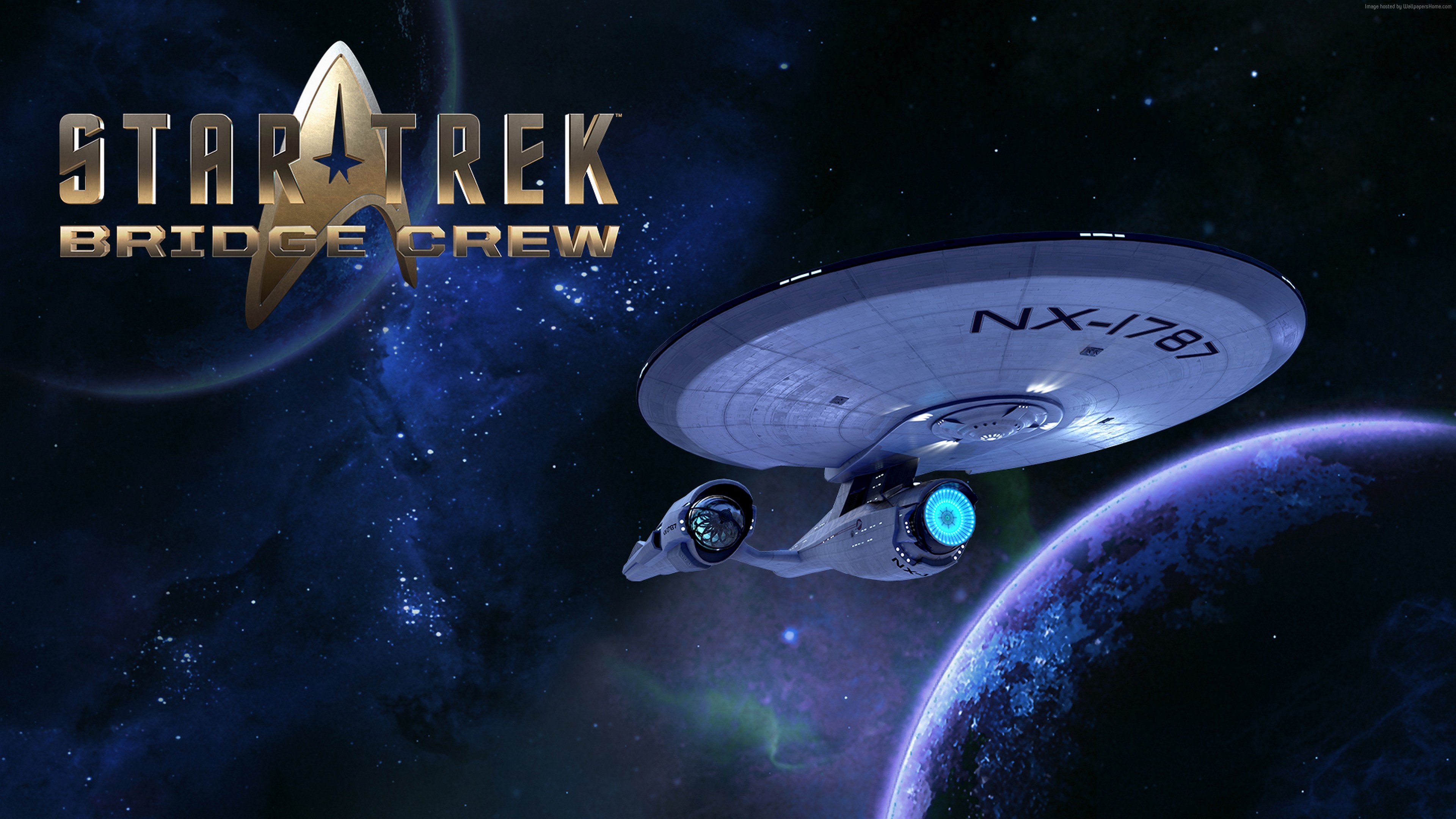 Star Trek: Bridge Crew 4K Poster HD Wallpaper