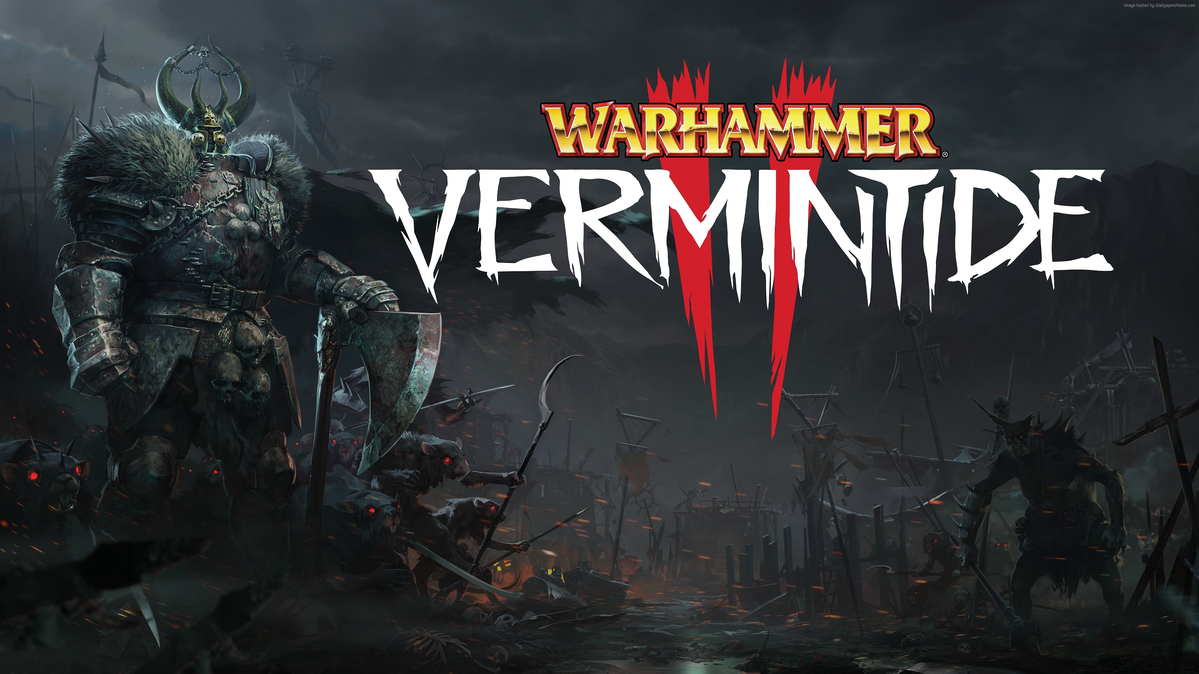 Warhammer: Vermintide 2 4K poster HD Wallpaper