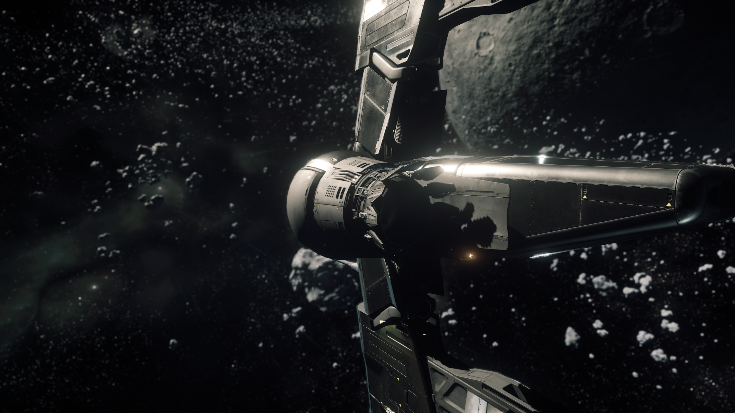 Star Citizen Reliant Kore spaceship in outer space HD Wallpaper
